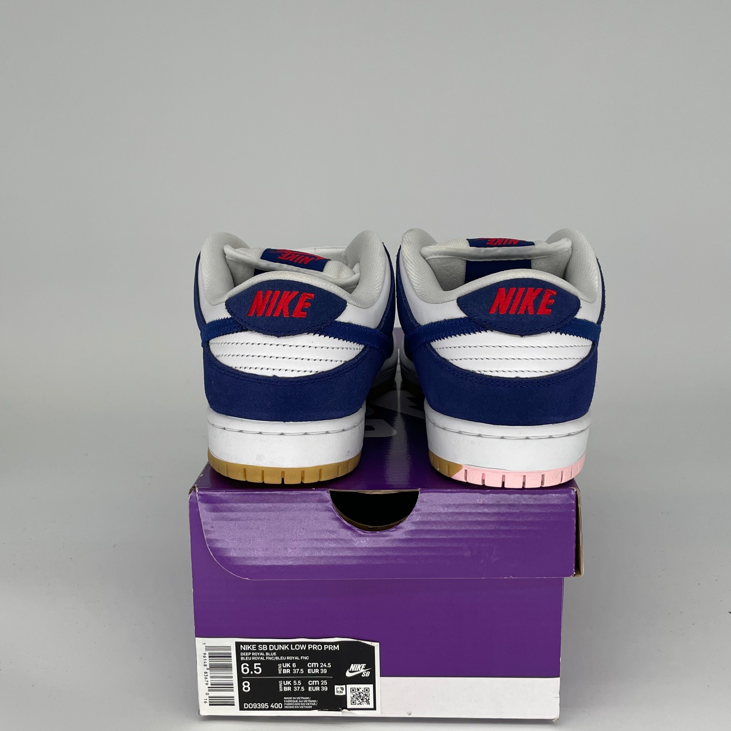 NIKE SB DUNK LOW LA DODGERS DO9395-400 SIZE 6.5/8W
