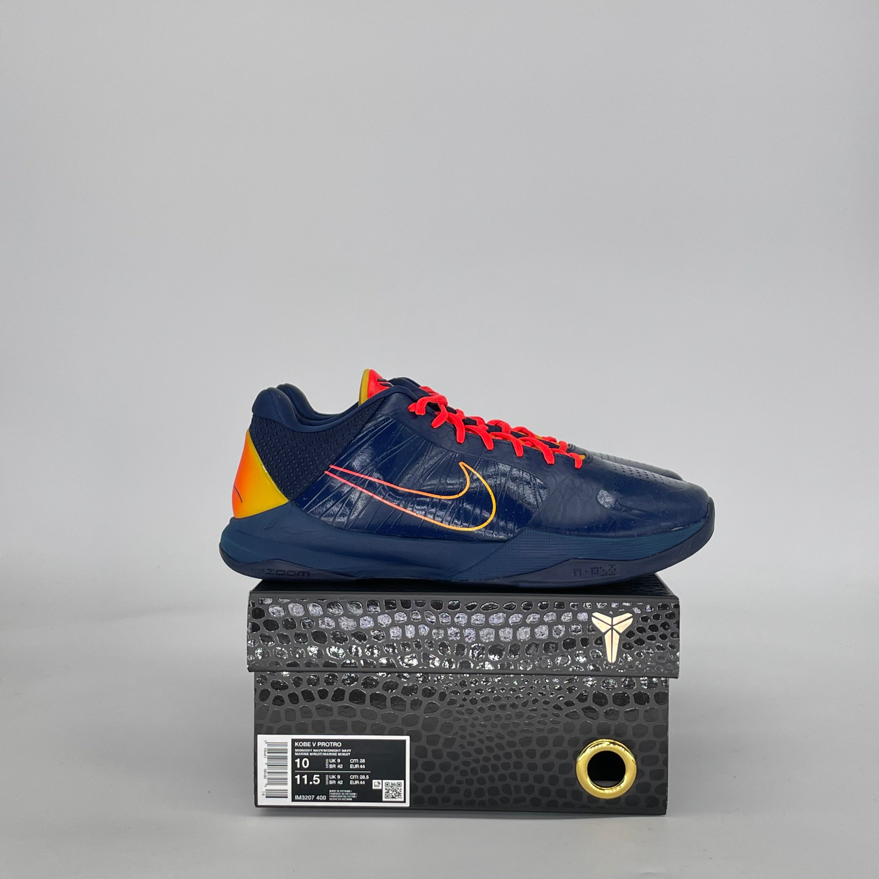 NIKE KOBE 5 PROTRO CAITLIN CLARK INDIANA FEVER IM3207-400 SIZE 10/11.5W