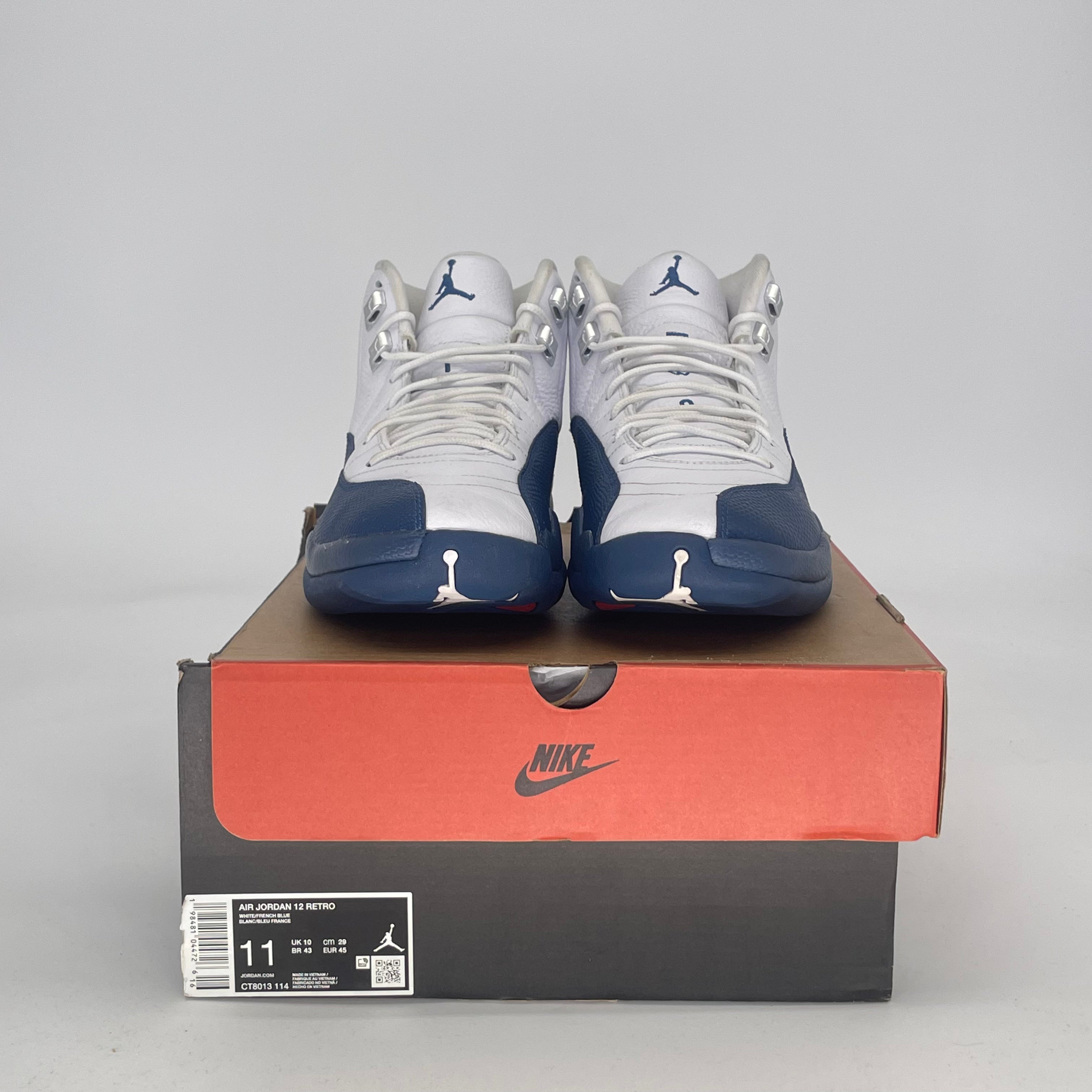 AIR JORDAN 12 FRENCH BLUE CT8013-114 SIZE 11/12.5W