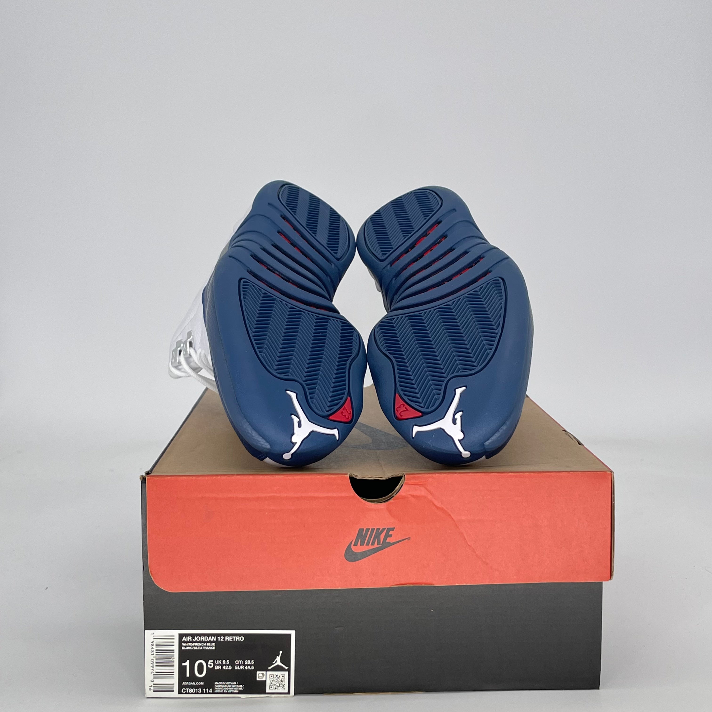 AIR JORDAN 12 FRENCH BLUE CT8013-114 SIZE 10.5/12W