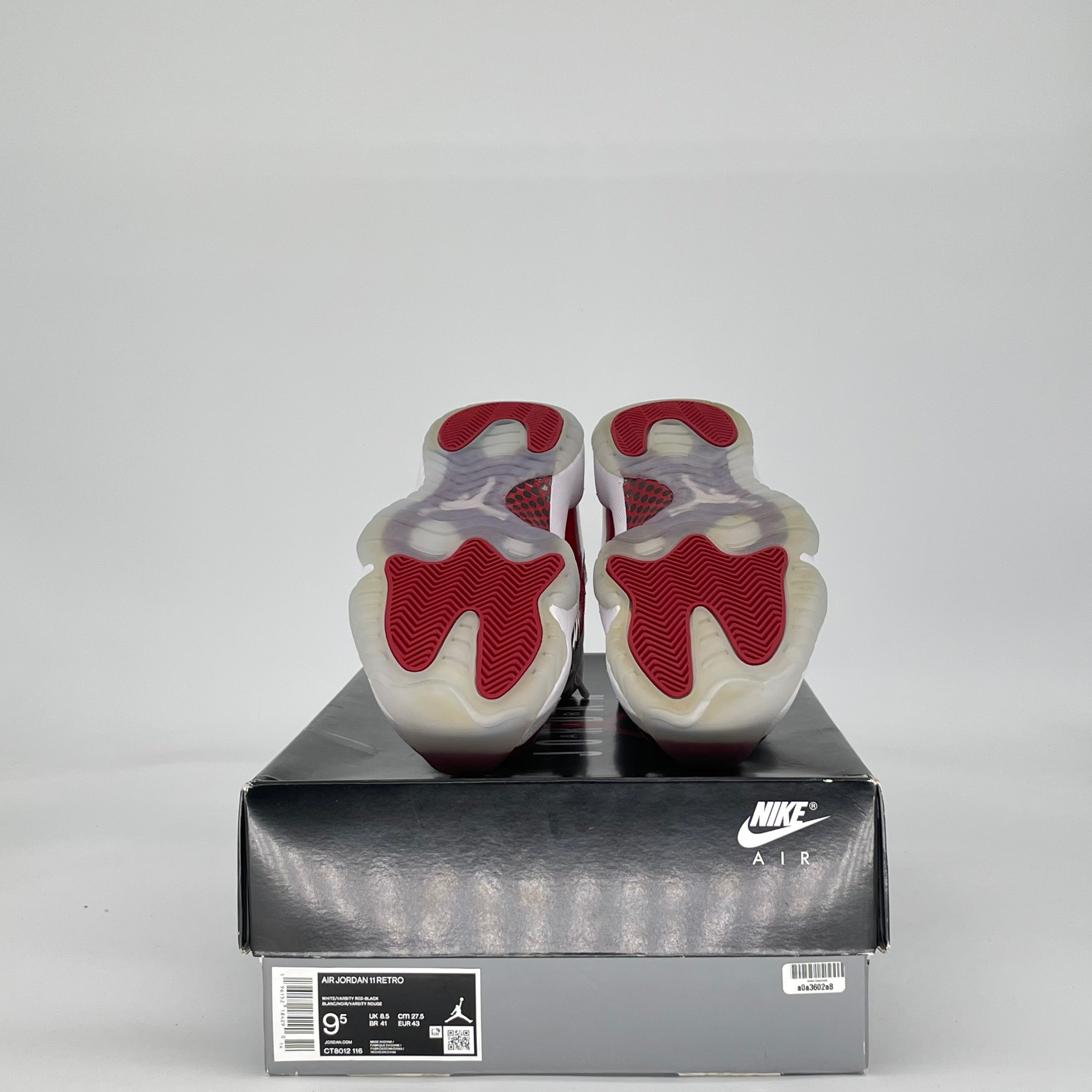 AIR JORDAN 11 CHERRY (2022) CT8012-116 SIZE 9.5/11W