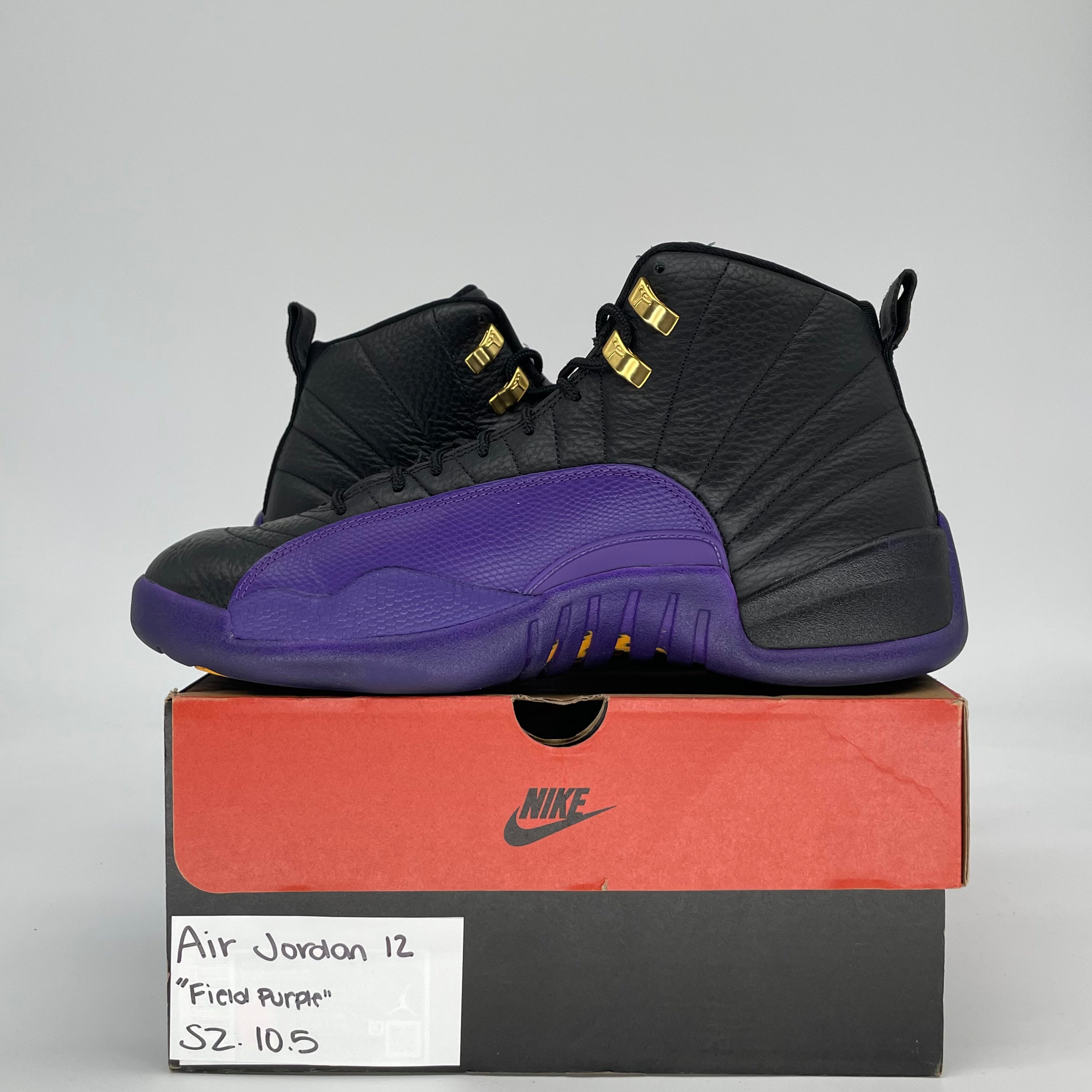 AIR JORDAN 12 FIELD PURPLE CT8013-057 SIZE 10.5/12W