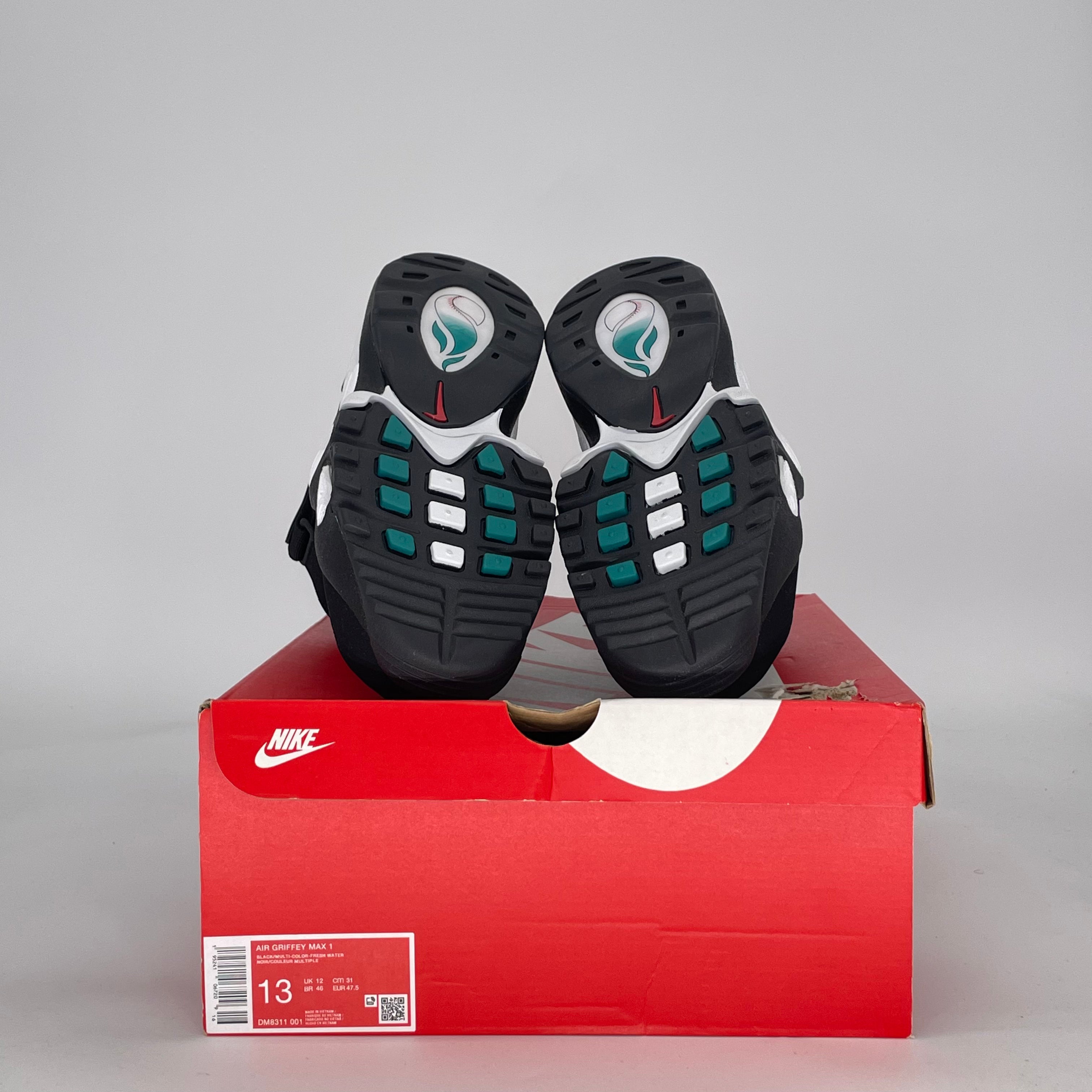 NIKE AIR GRIFFEY MAX 1 FRESHWATER DM8311-001 SIZE 13/14.5W