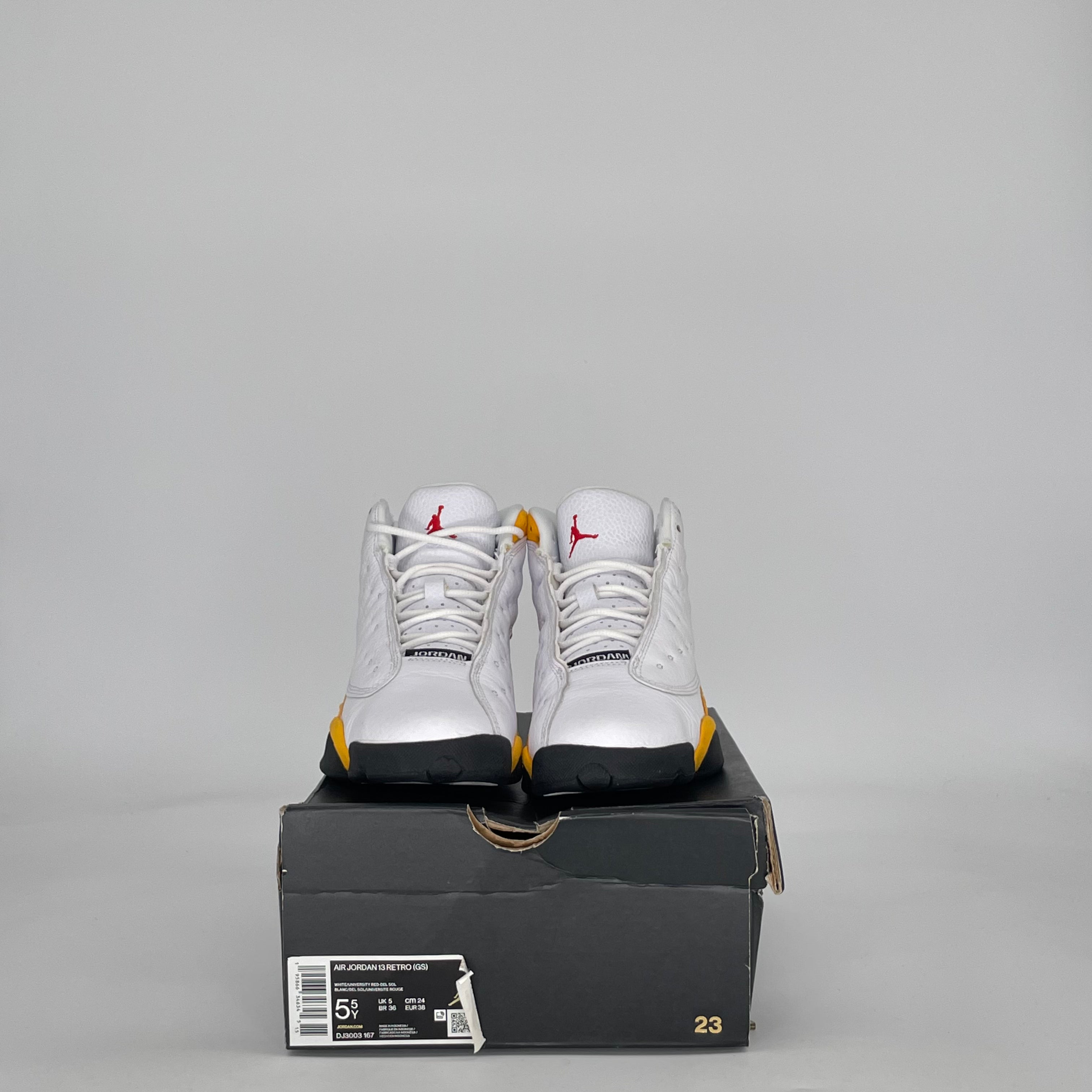 AIR JORDAN 13 DEL SOL DJ3003-167 SIZE 5.5/7W GS