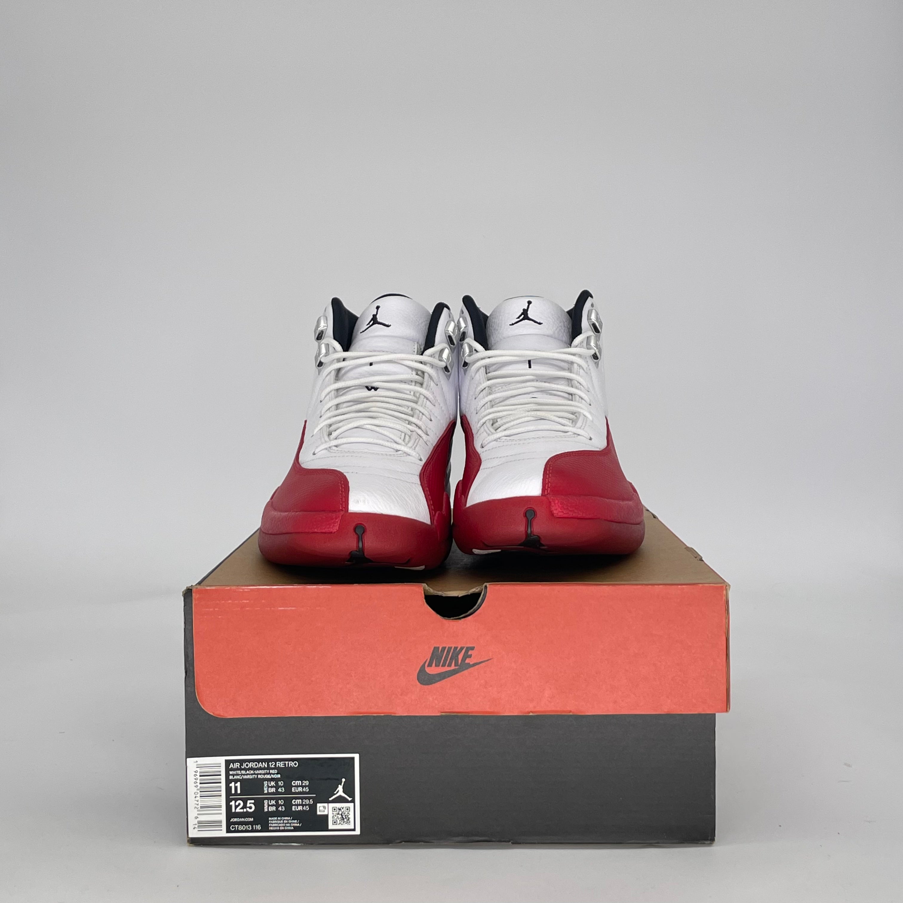 AIR JORDAN 12 CHERRY (2023) CT8013-116 SIZE 11/12.5W