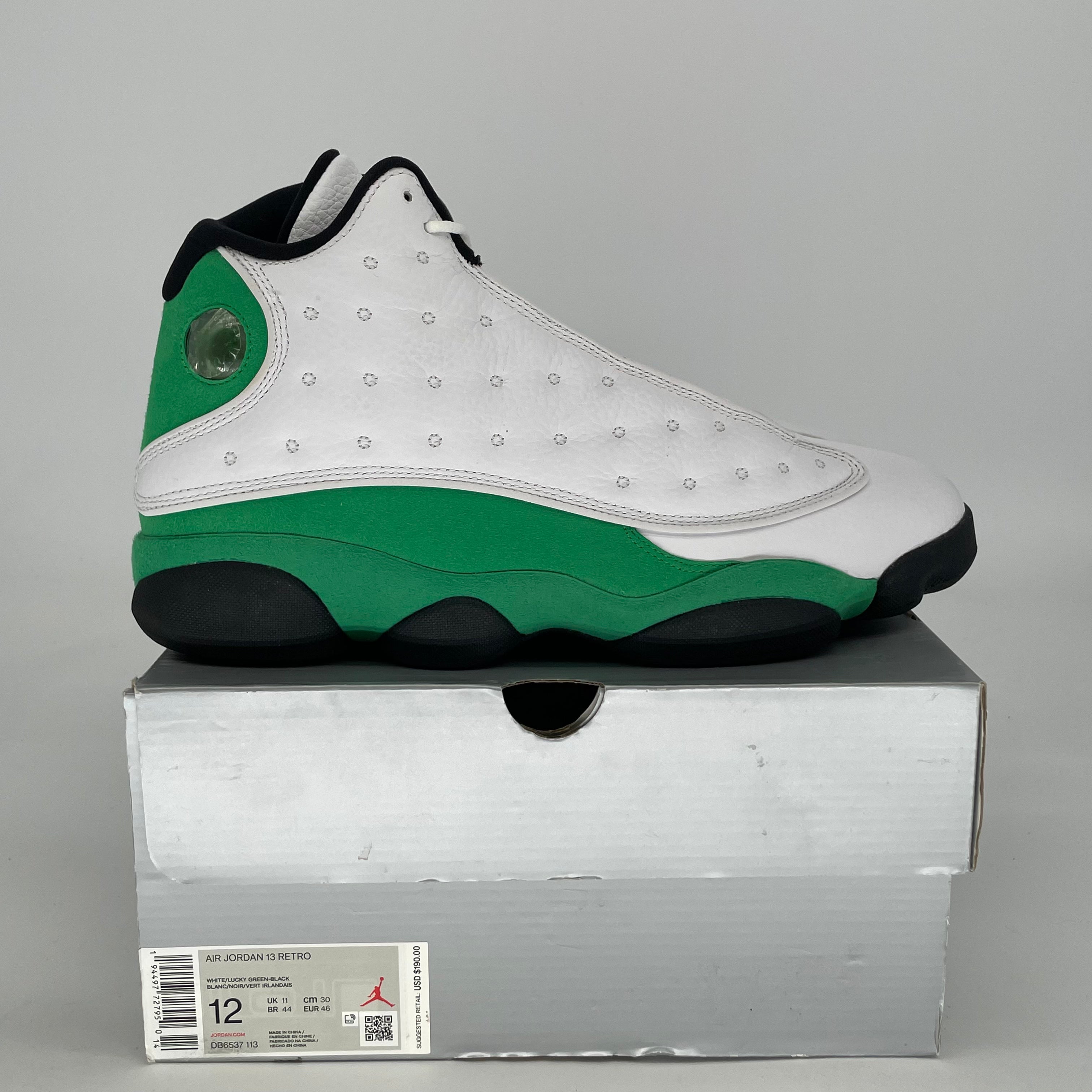 AIR JORDAN 13 LUCKY GREEN DB6537-113 SIZE 12/13.5W