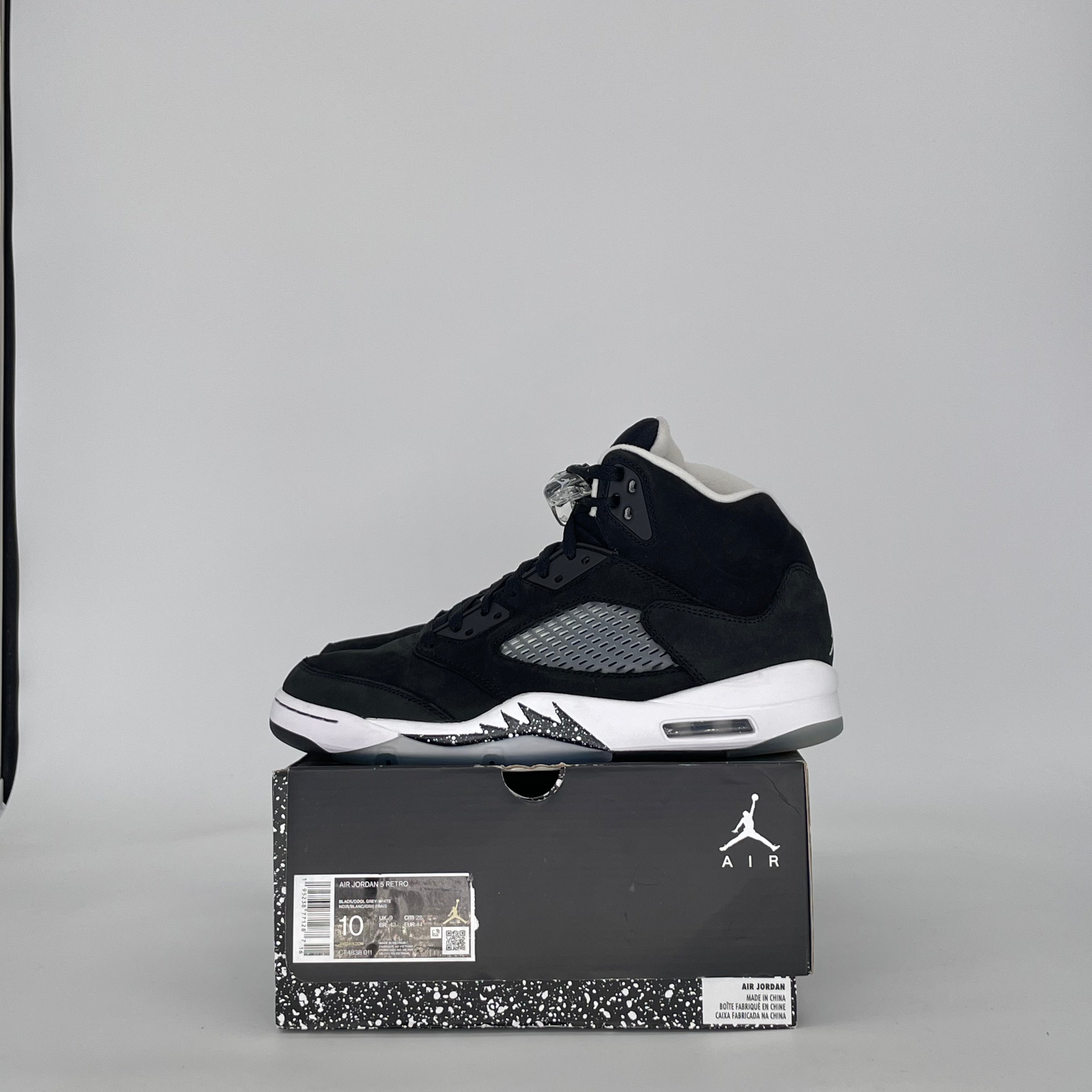 AIR JORDAN 5 MOONLIGHT (2021) CT4838-011 SIZE 10/11.5W