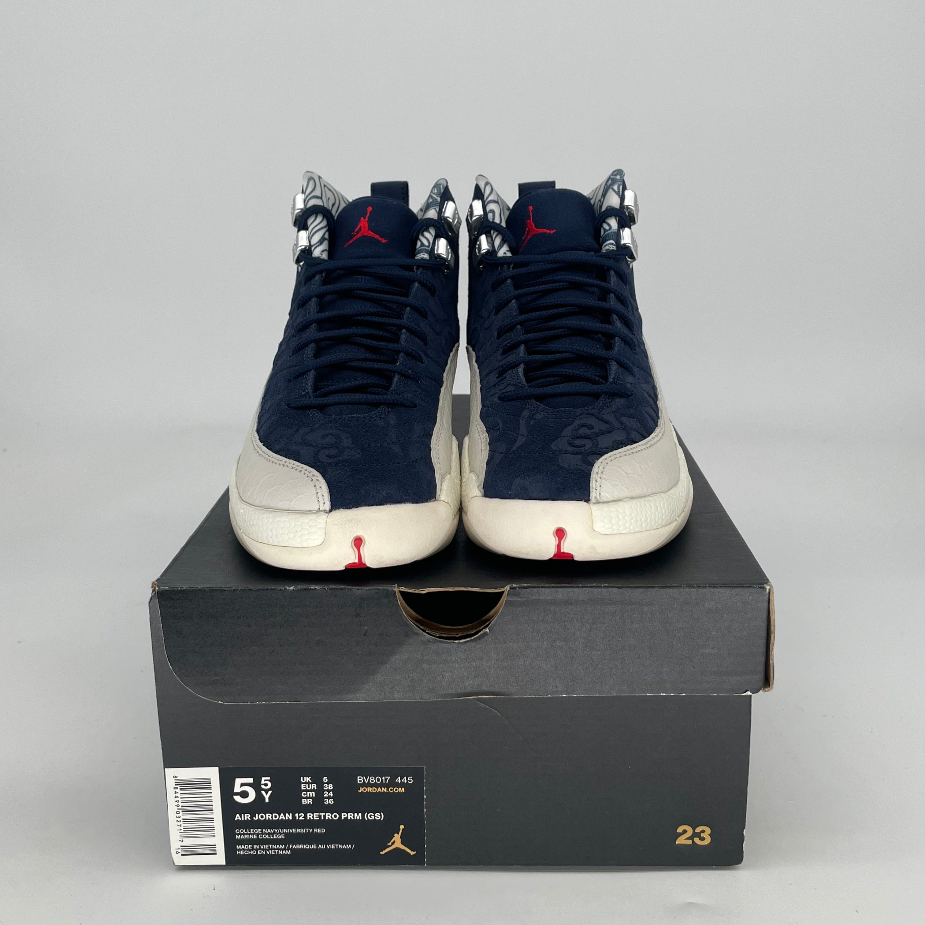 AIR JORDAN 12 INTERNATIONAL BV8017-445 SIZE 5.5/7W