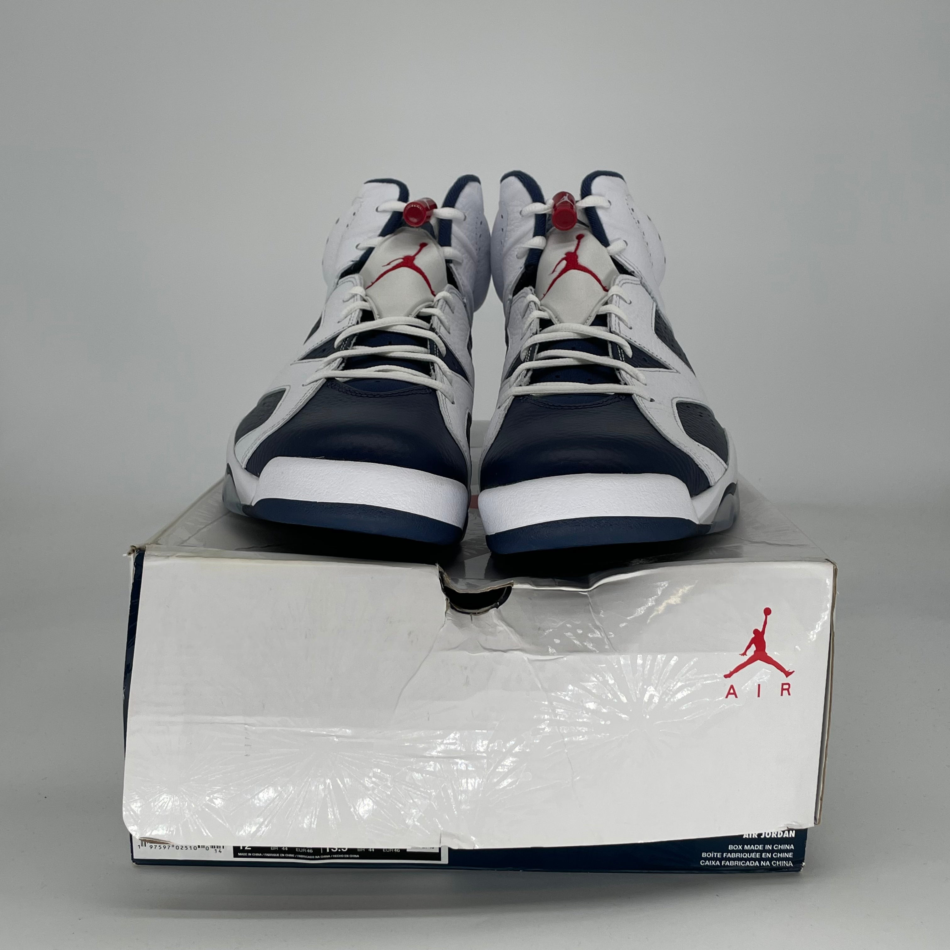 AIR JORDAN 6 OLYMPIC CT8529-164 SIZE 12/13.5W