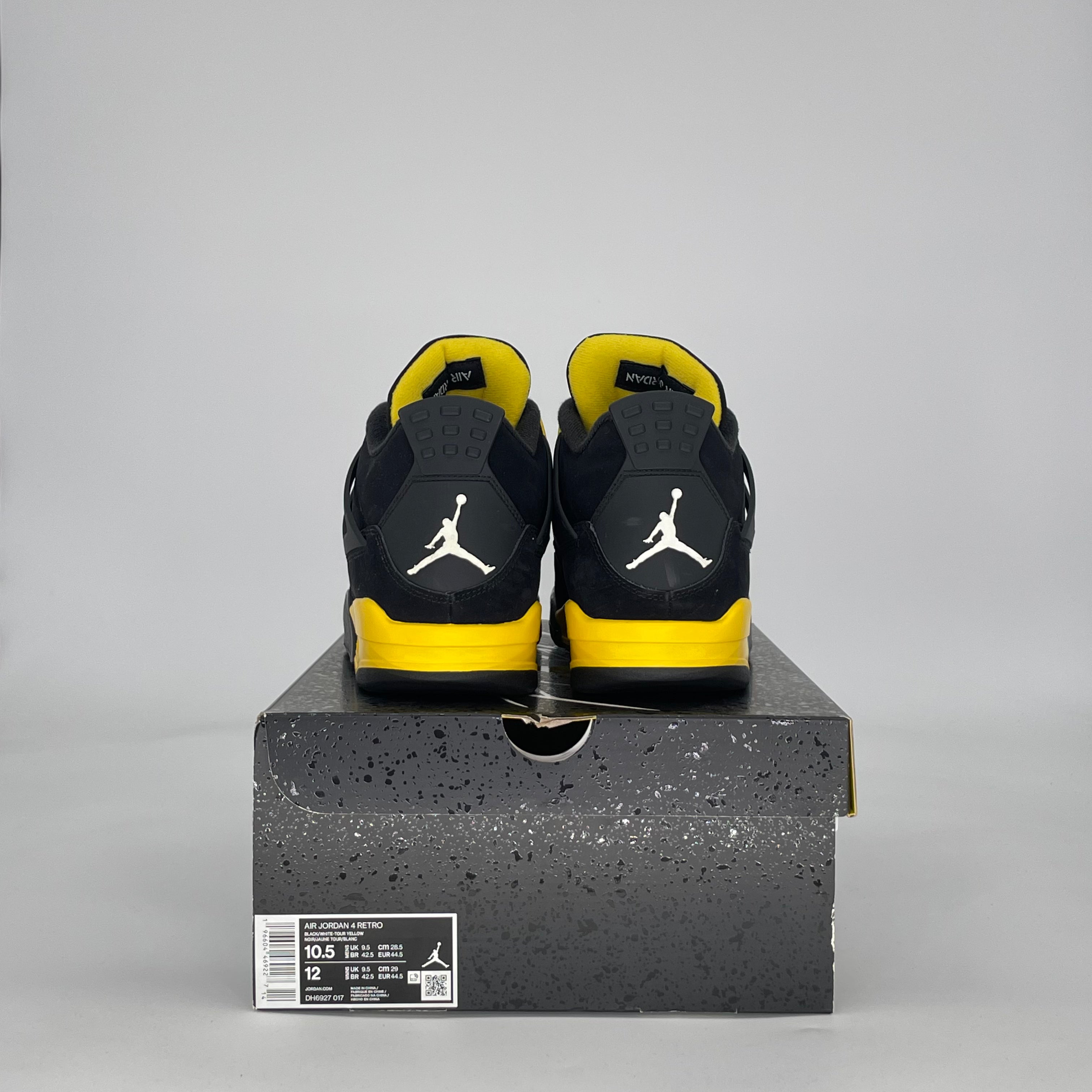 AIR JORDAN 4 THUNDER DH6927-017 SIZE 10.5/12W