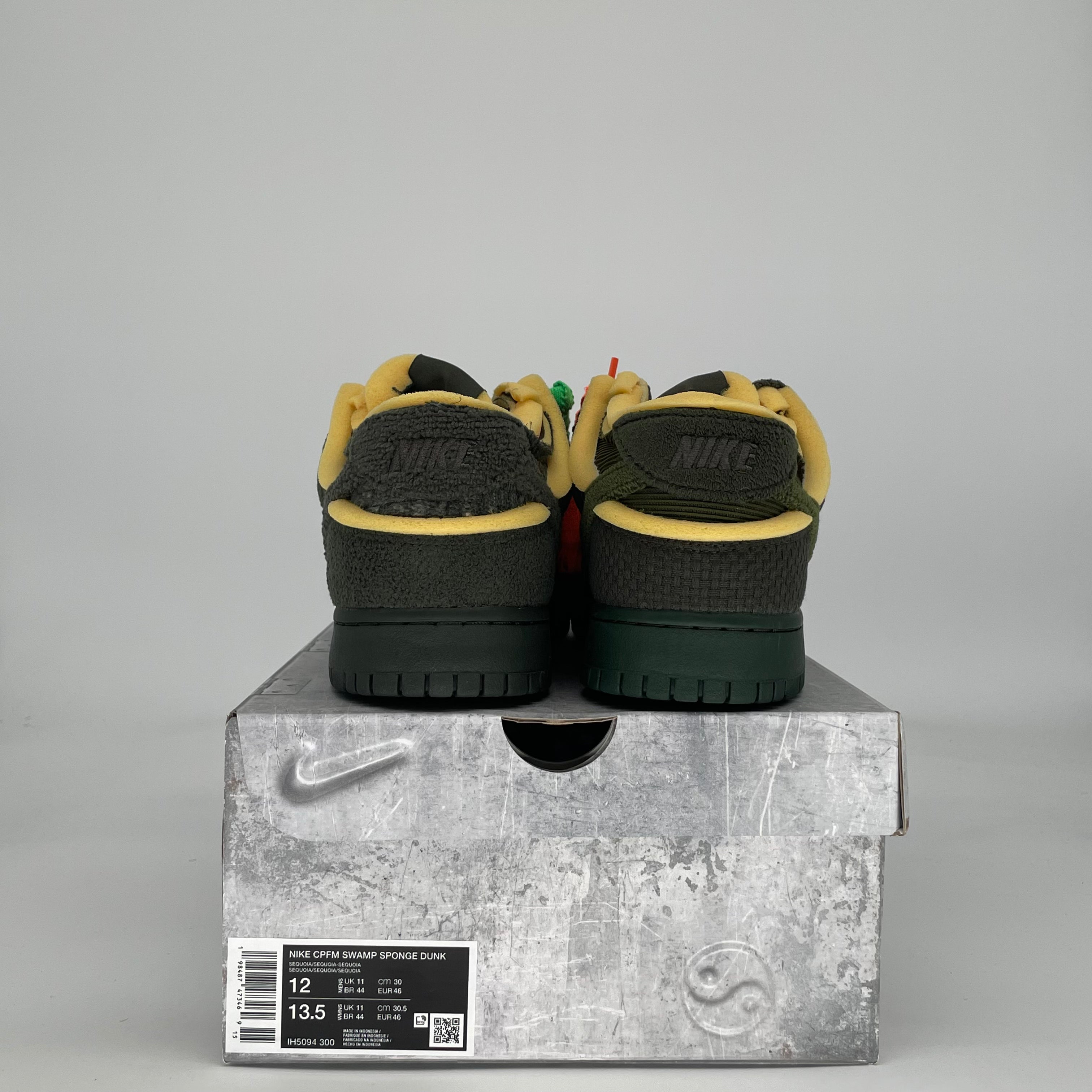NIKE DUNK LOW CPFM SWAMP SPONGE SEQUOIA IH5094-300 SIZE 12/13.5W