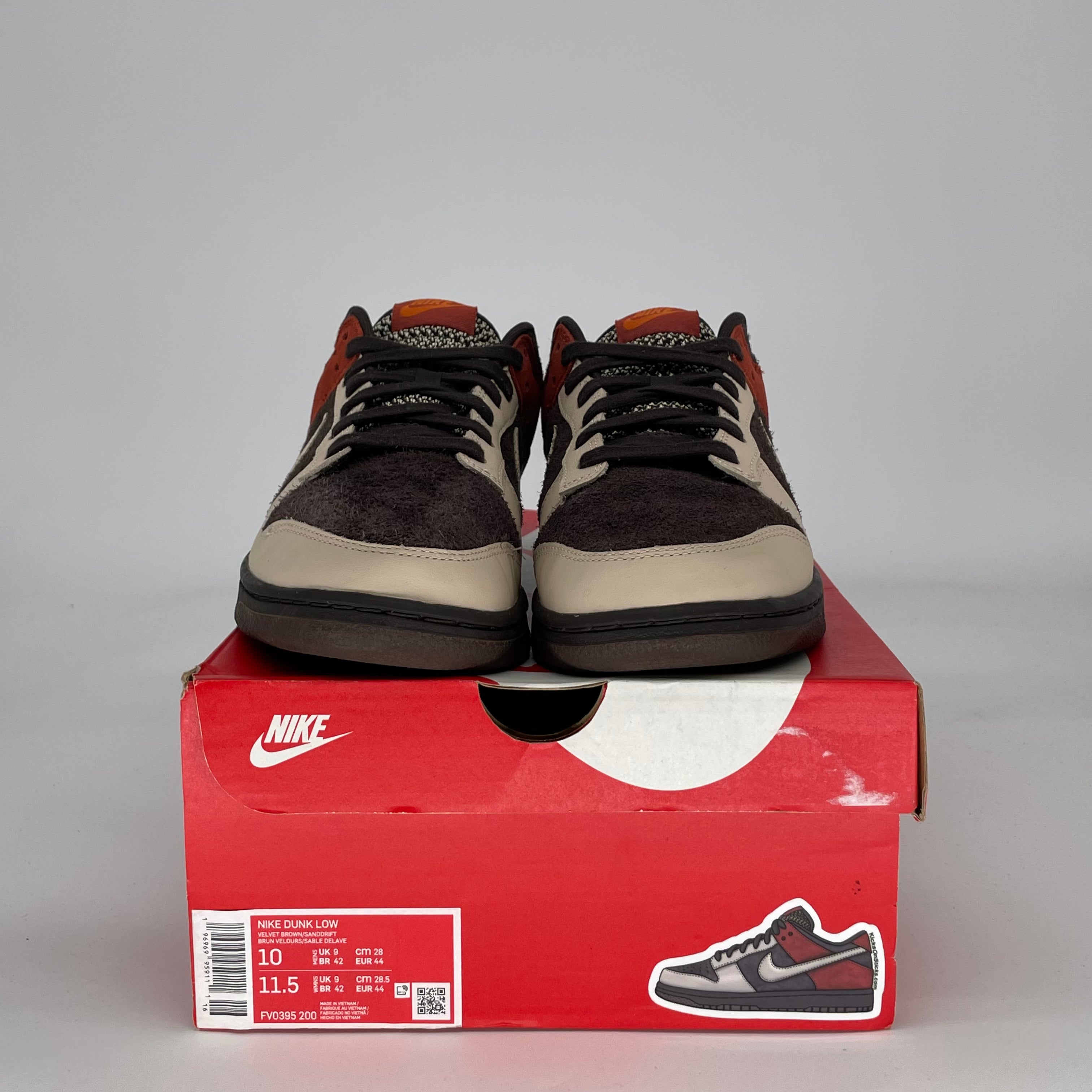 NIKE DUNK LOW RED PANDA FV0395-200 SIZE 10/11.5W