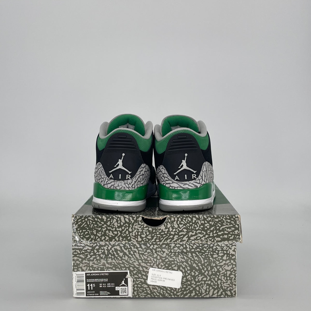 Jordan 3 Retro Pine Green