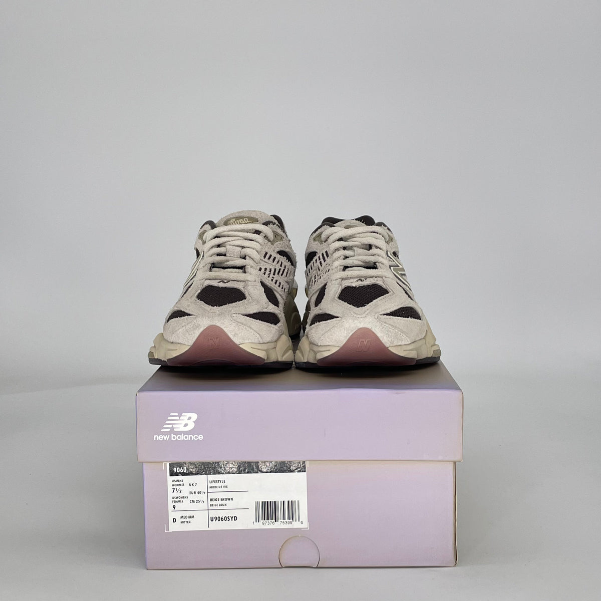 New Balance 9060 Sydney McLaughlin-Levrone Linen Black Coffee