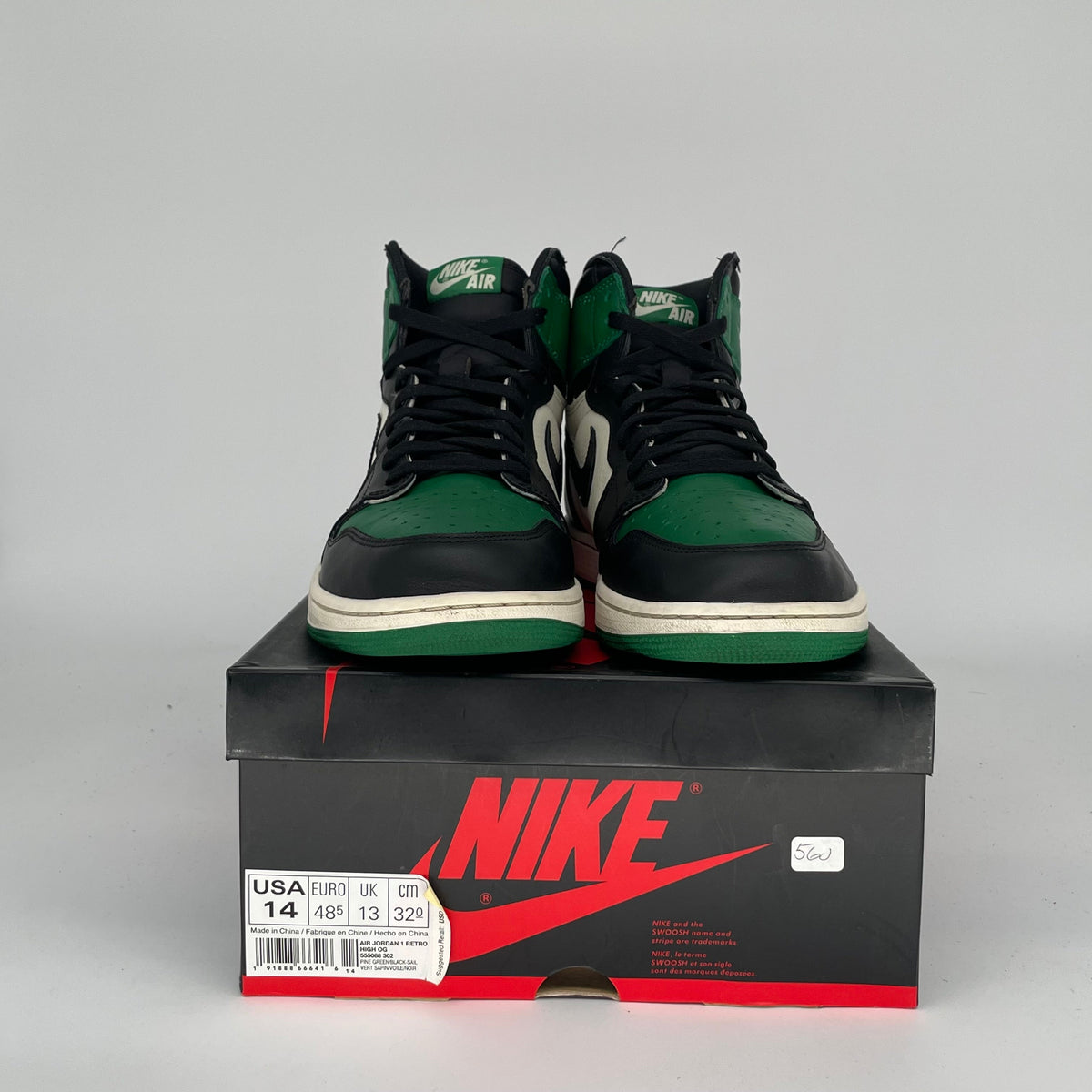 Jordan 1 Retro High Pine Green