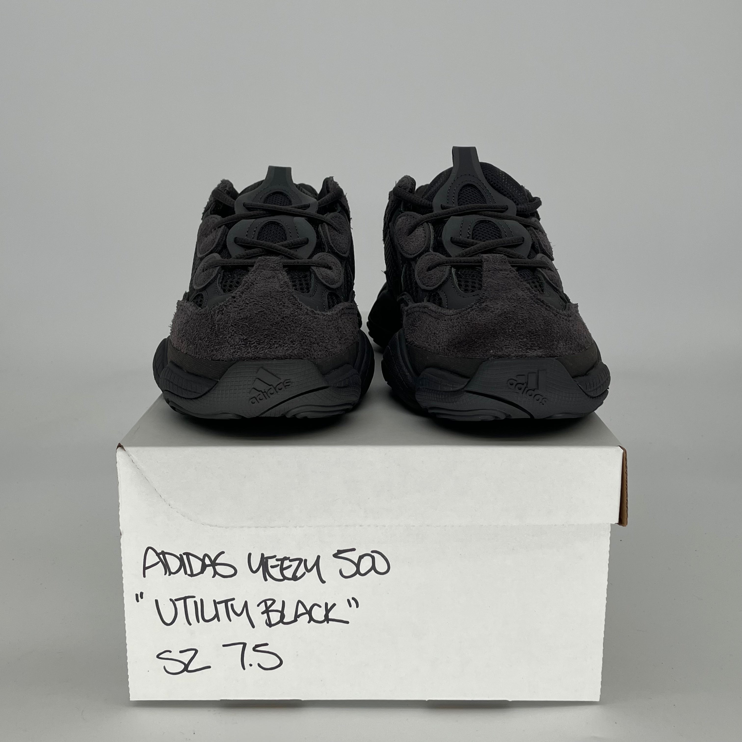 ADIDAS YEEZY 500 UTILITY BLACK F36640 SIZE 7.5/9W