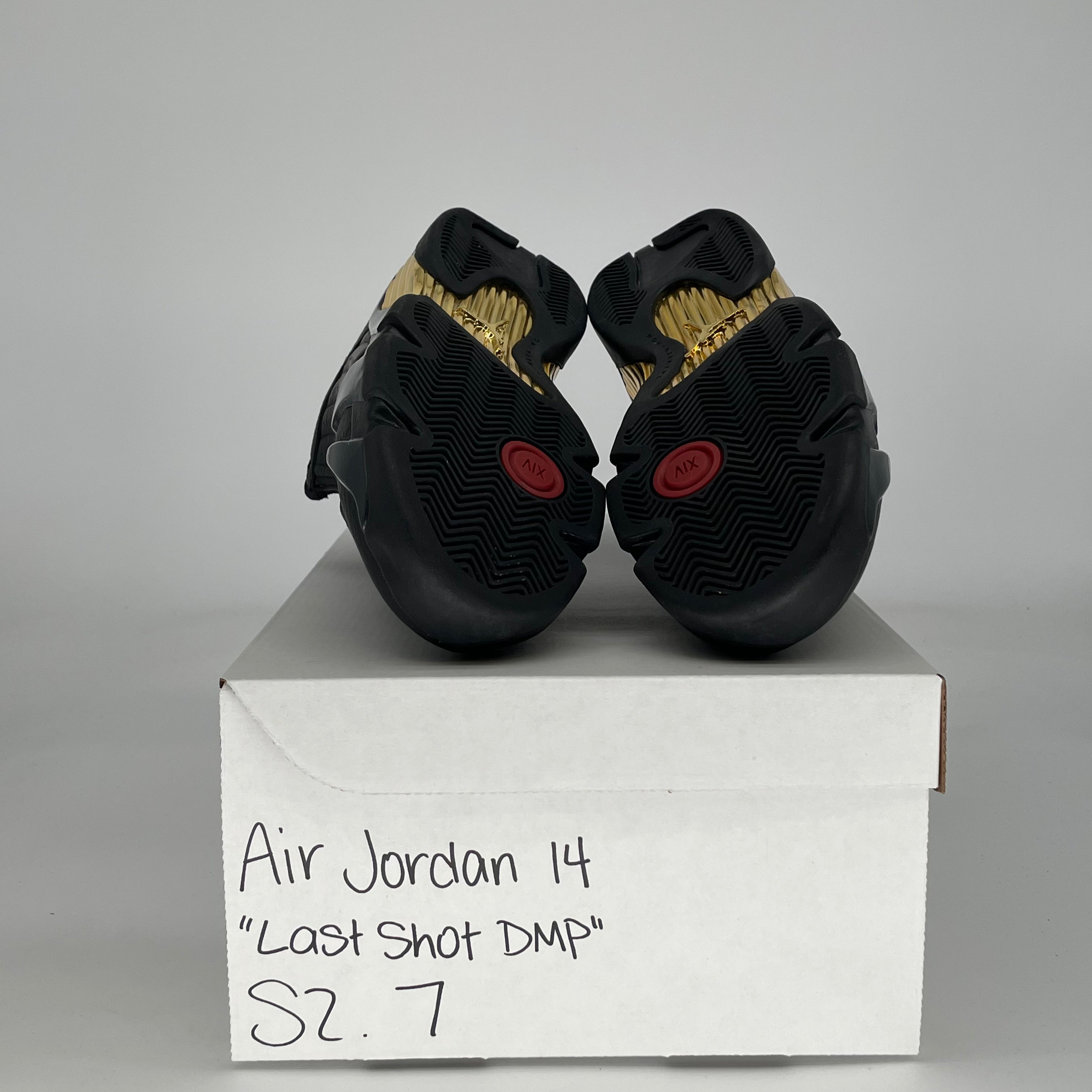 AIR JORDAN 14 LAST SHOT DMP 487471-022 SIZE 7/8.5W