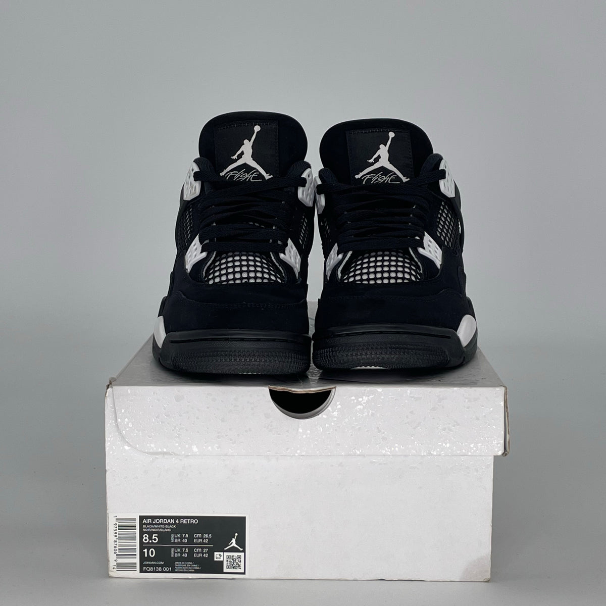 Jordan 4 Retro White Thunder