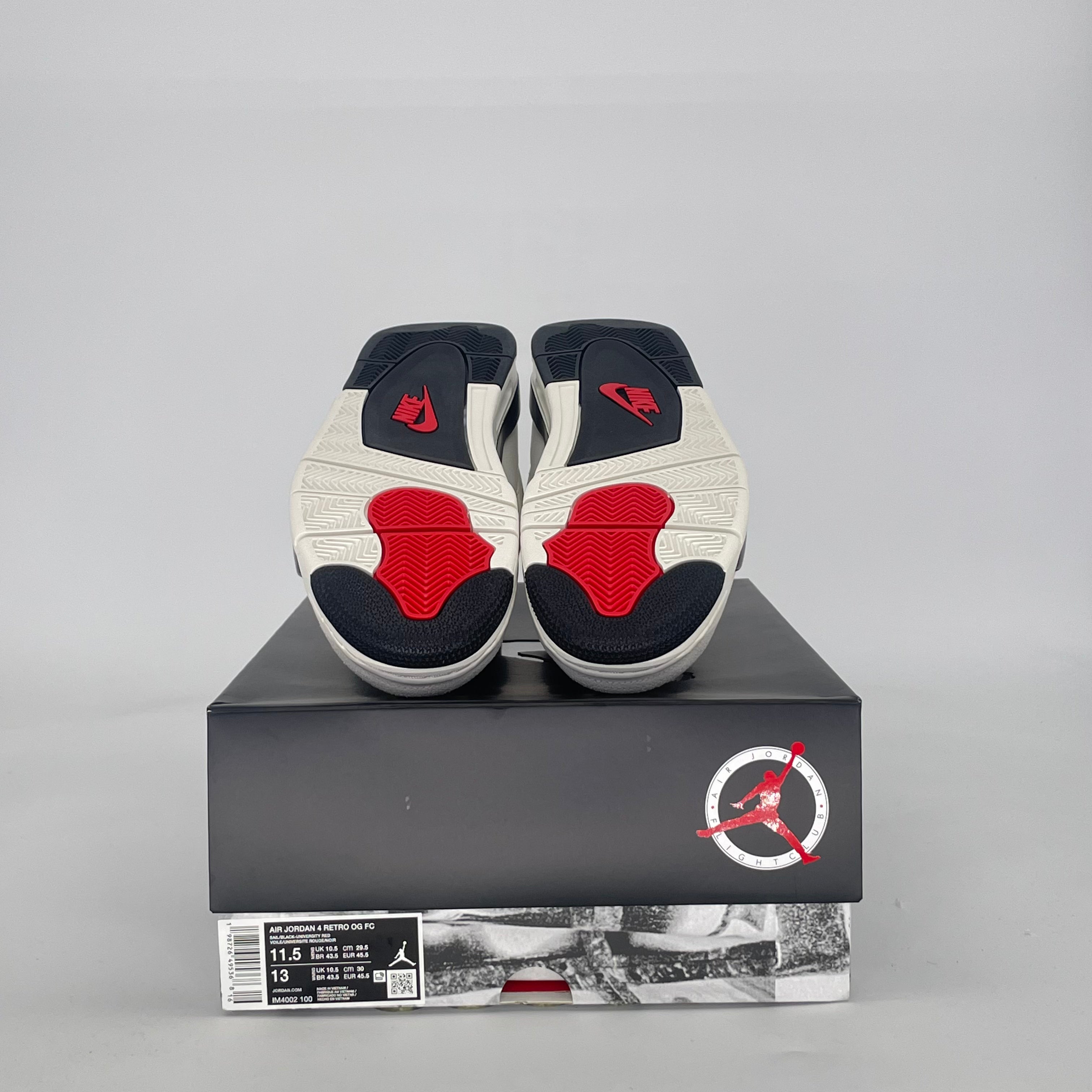 AIR JORDAN 4 FLIGHT CLUB IM4002-100 SIZE 11.5/13W