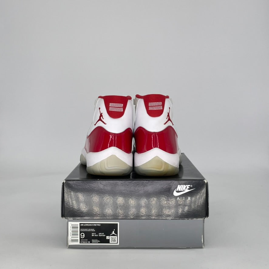 AIR JORDAN 11 CHERRY (2022) CT8012-116 SIZE 9/10.5W