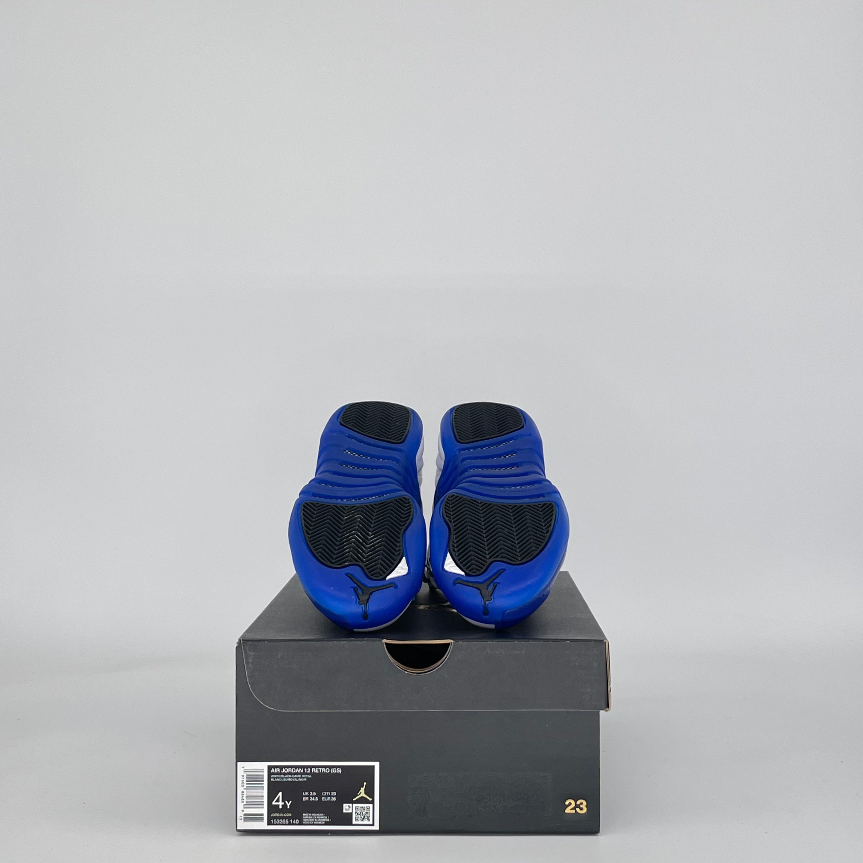 AIR JORDAN 12 BLUEBERRY 153265-140 SIZE 4/5.5W GS