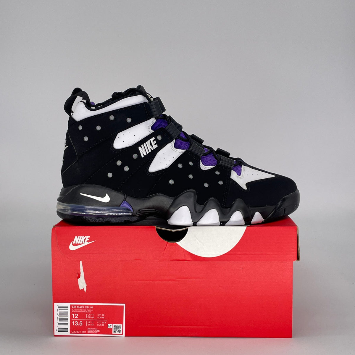 Nike Air Max 2 CB '94 Black White Purple