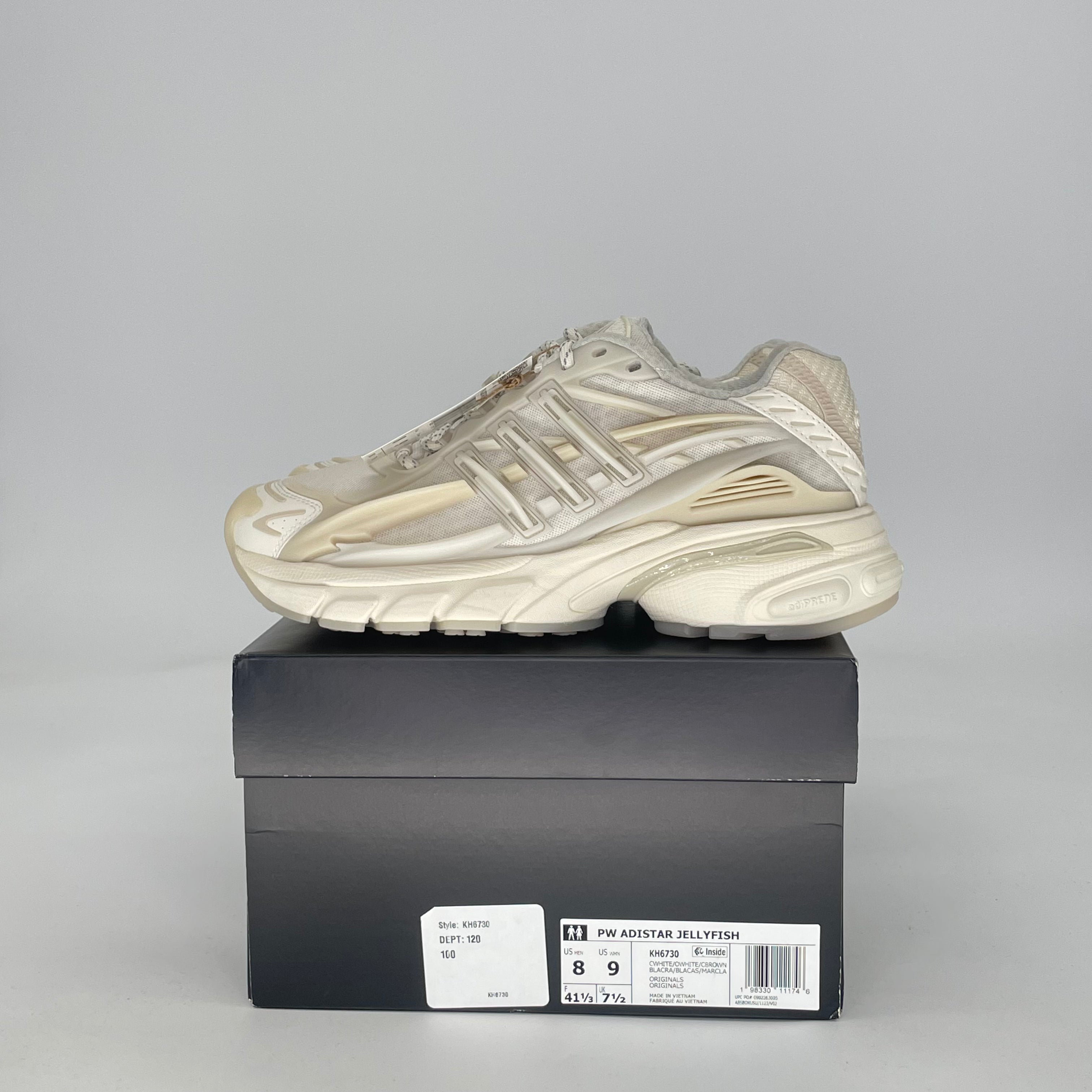 ADIDAS ADISTAR JELLYFISH PHARREL WILLIAMS WHITE KH6730 SIZE 8/9W