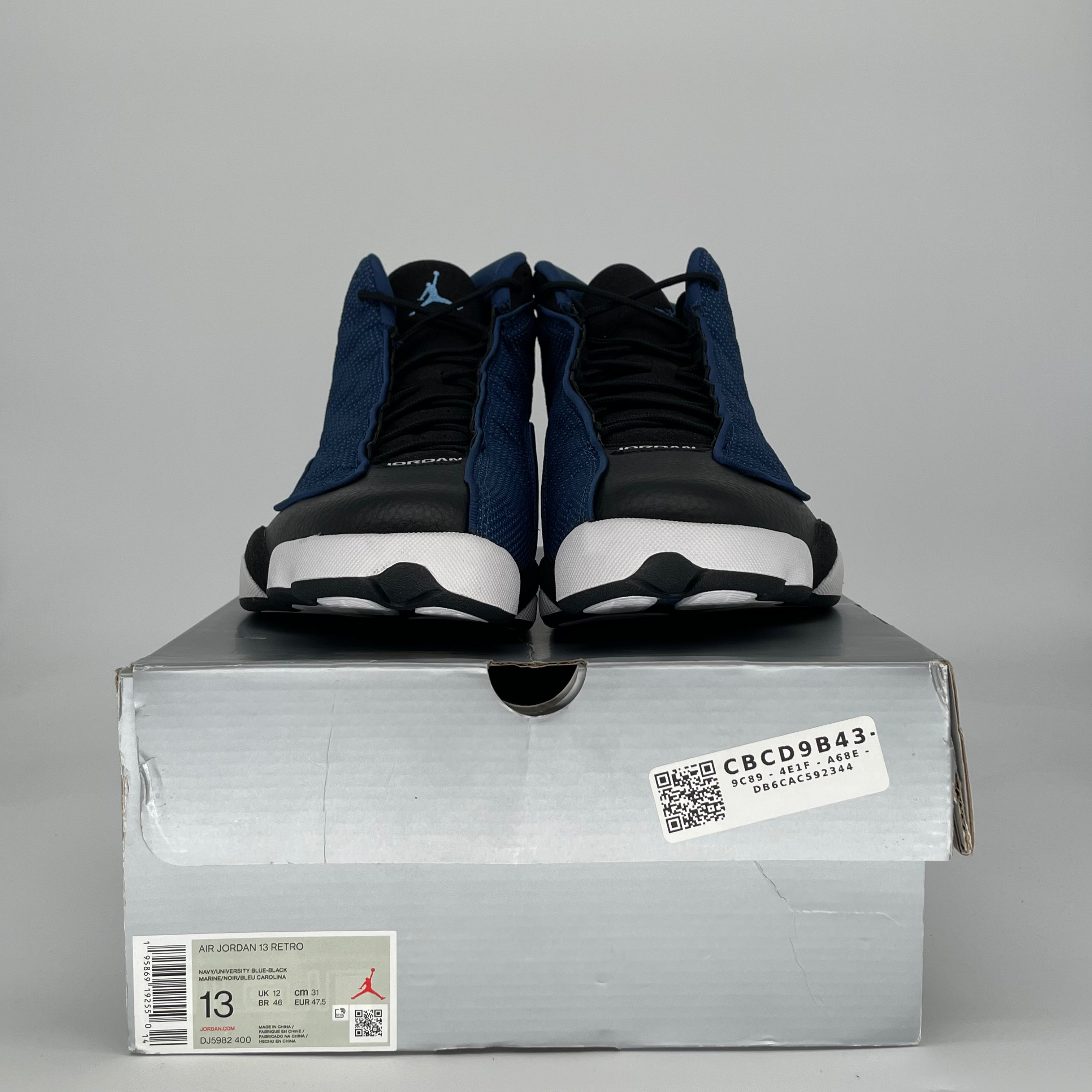 AIR JORDAN 13 BRAVE BLUE DJ5982-400 SIZE 13/14.5W