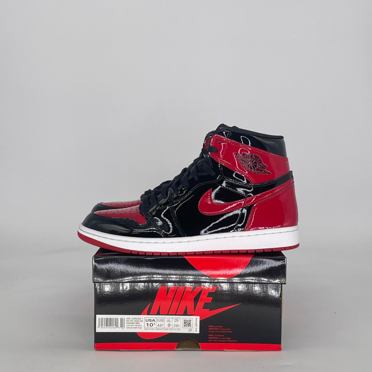 Jordan 1 Retro High OG Patent Bred