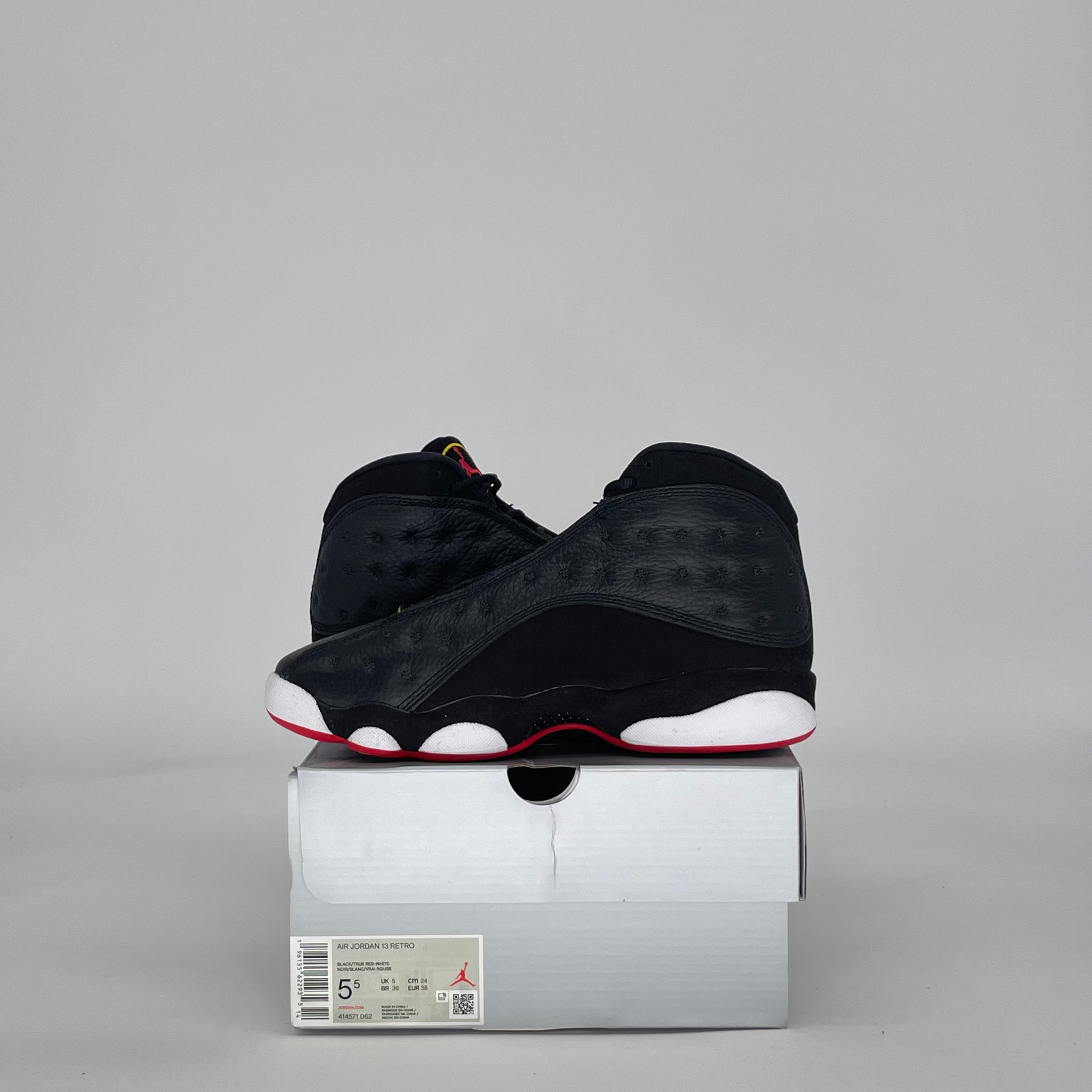 AIR JORDAN 13 PLAYOFFS 414571-062 SIZE 5.5/7W GS