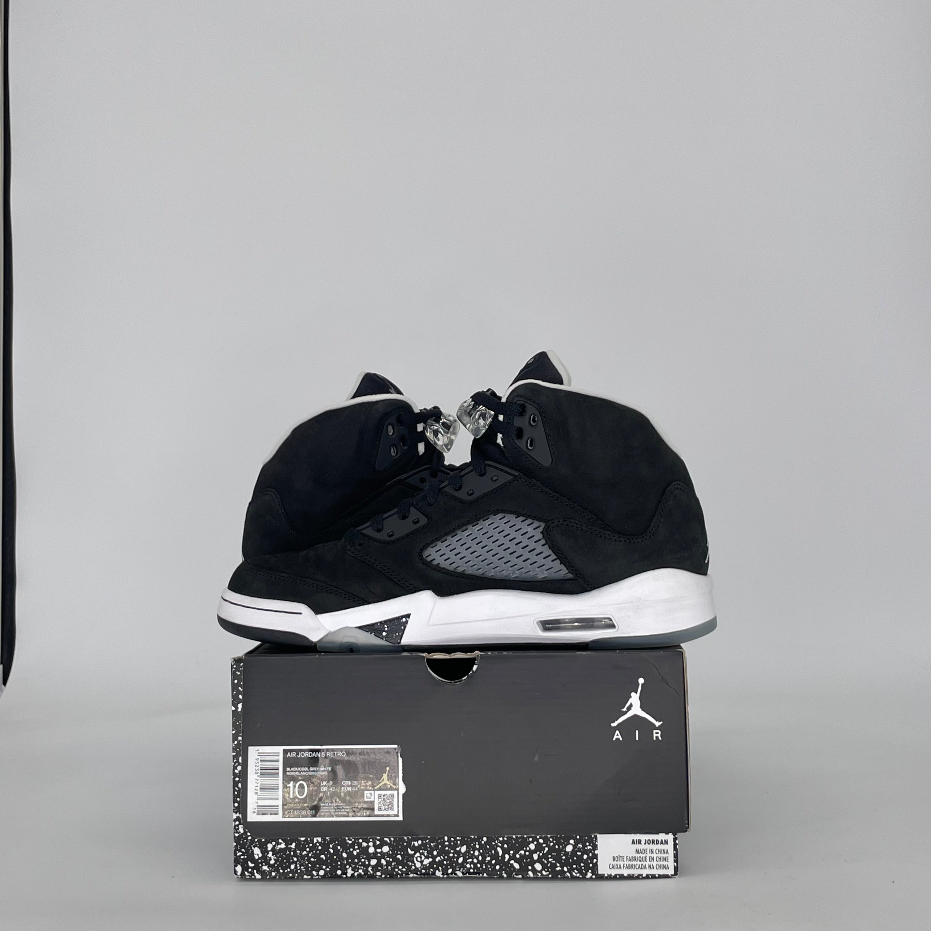 AIR JORDAN 5 MOONLIGHT (2021) CT4838-011 SIZE 10/11.5W