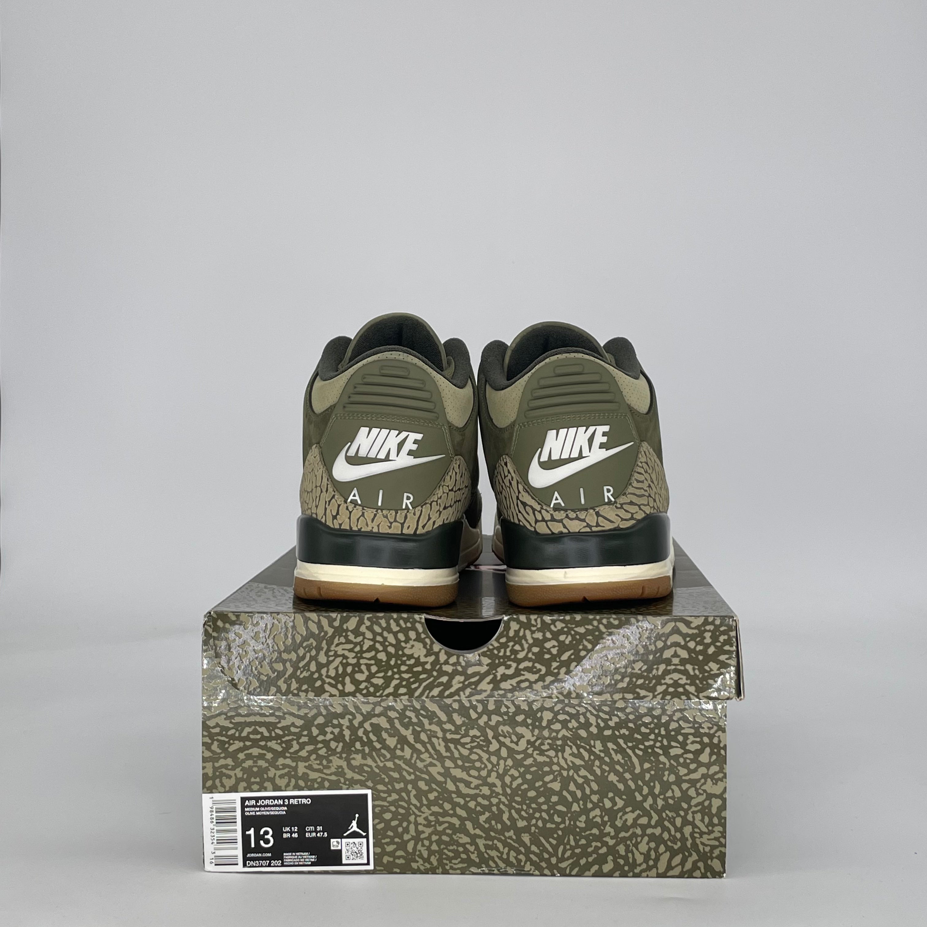 AIR JORDAN 3 FAMILY AFFAIR DN3707-202 SIZE 13/14.5W