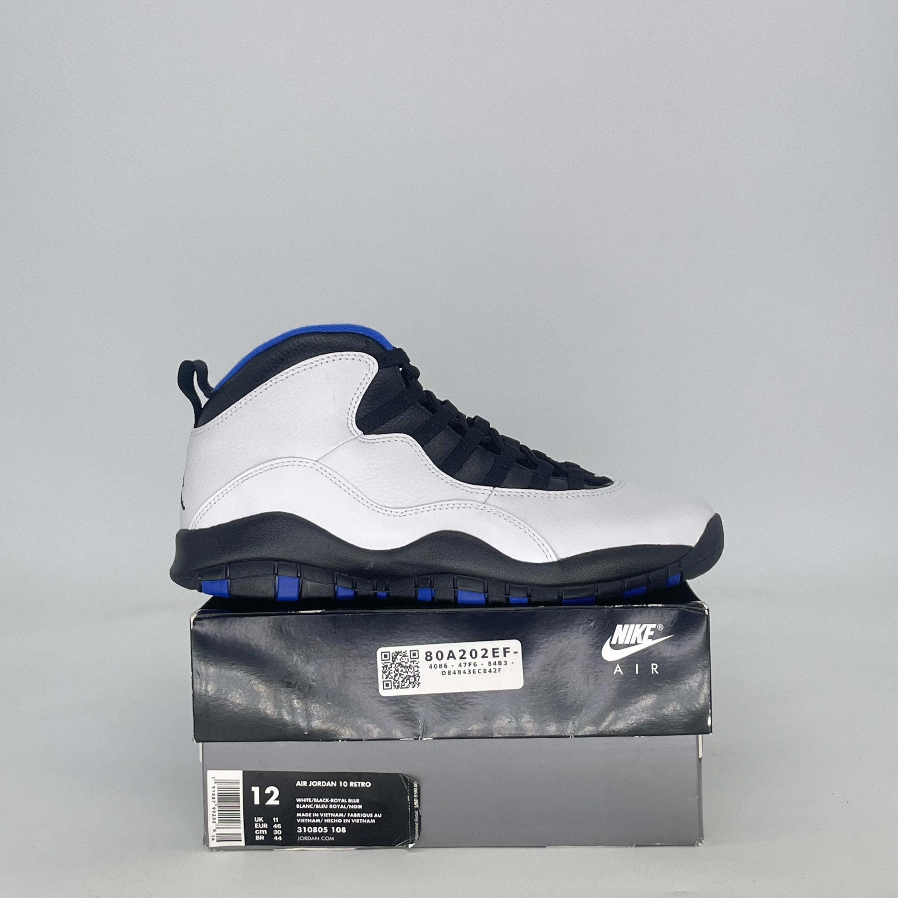 AIR JORDAN 10 ORLANDO 310805-108 SIZE 12/13.5W