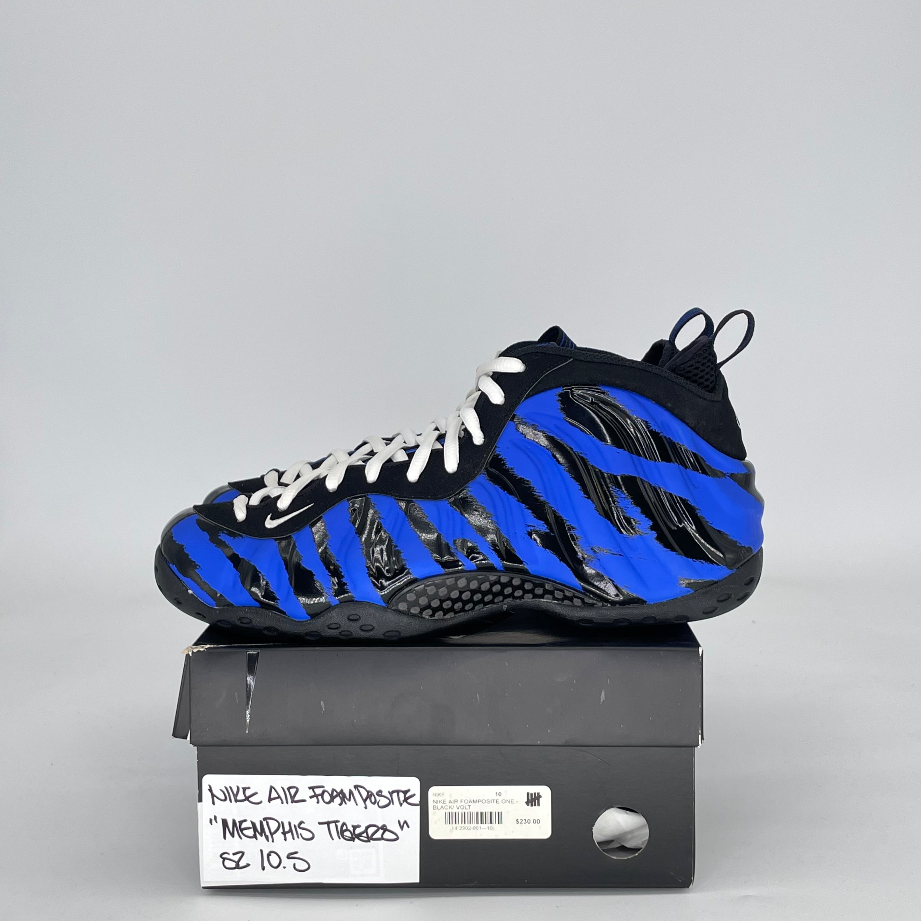 NIKE AIR FOAMPOSITE ONE MEMPHIS TIGERS BV8161-400 SIZE 10.5/12W