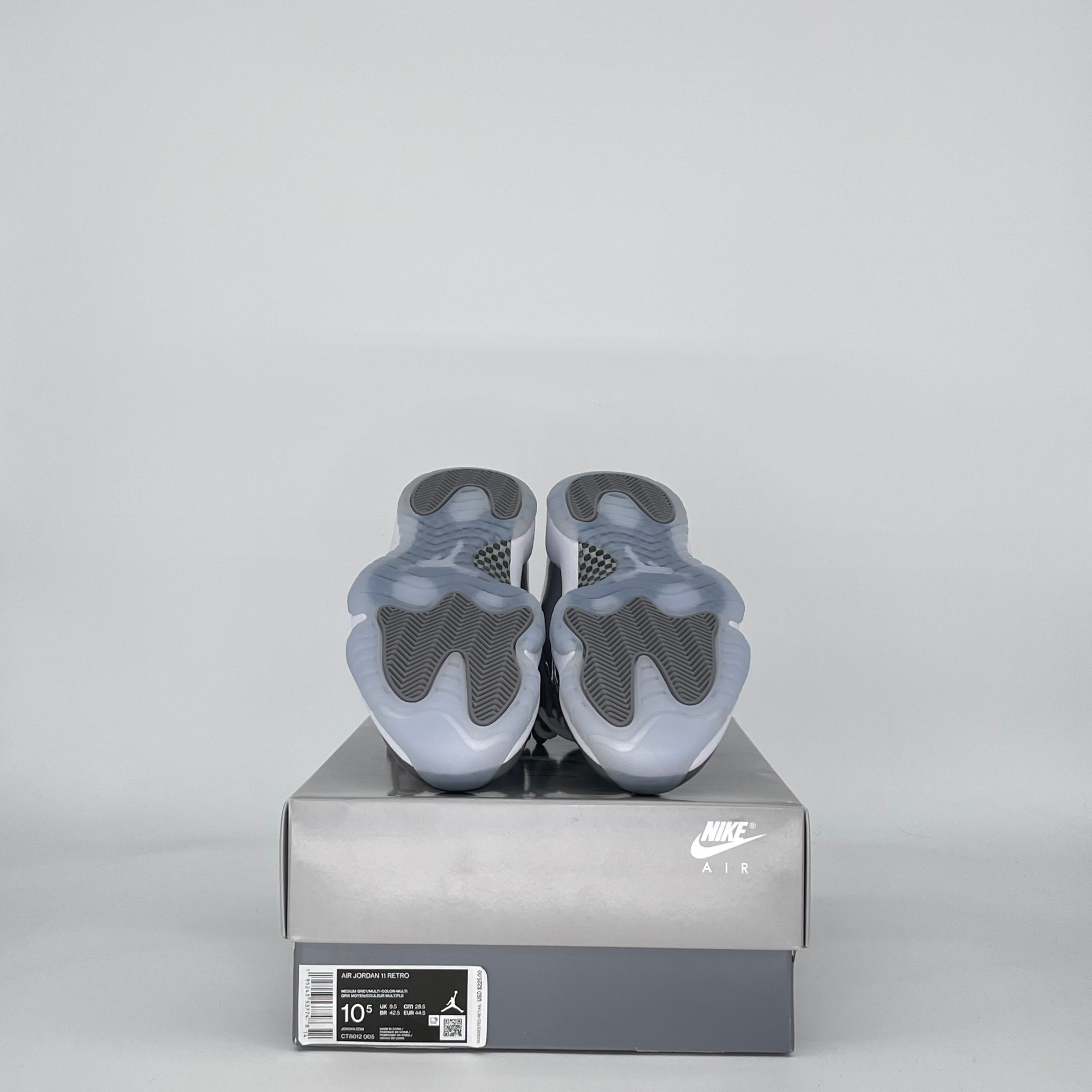 AIR JORDAN 11 COOL GREY (2021) CT8012-005 SIZE 10.5/12W