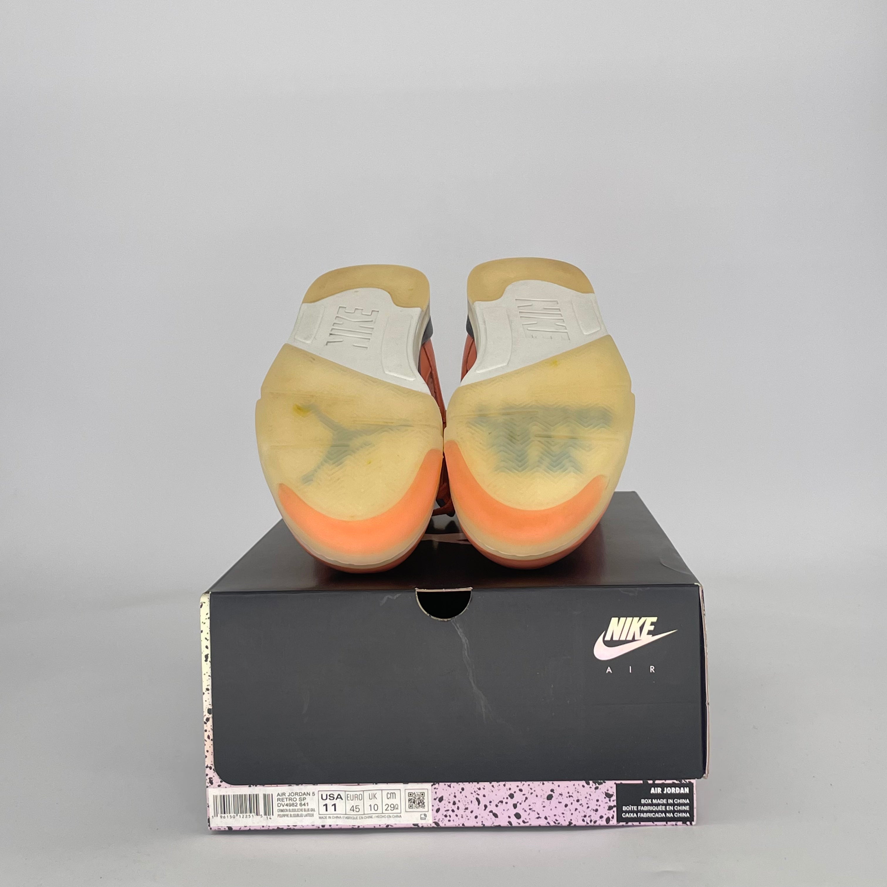 AIR JORDAN 5 DJ KHALED WE THE BEST CRIMSON BLISS DV4982-641 SIZE 11/12.5W