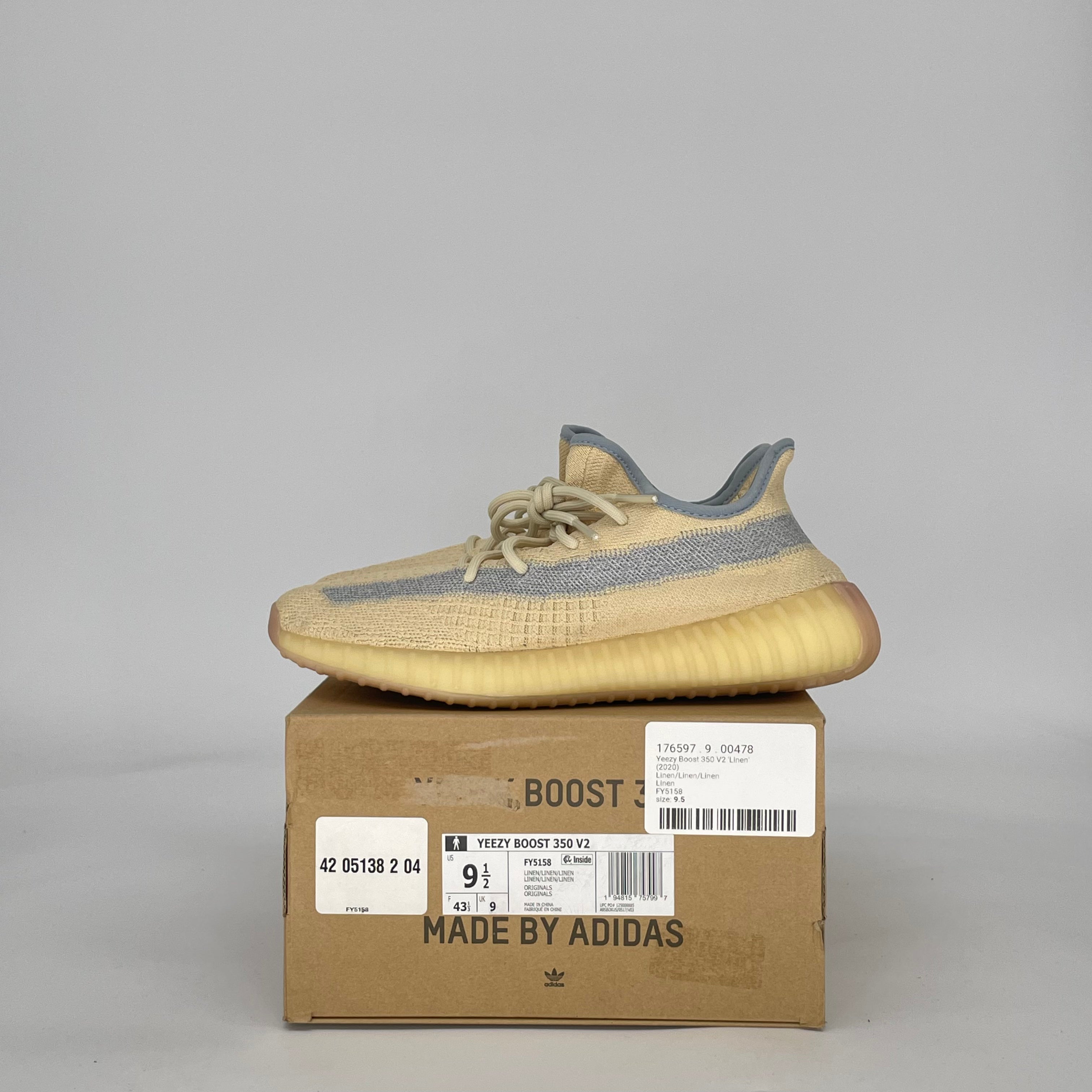 Adidas Yeezy Boost 350 V2 “Linen” | FY5158 | 11.5M | OG All Amazon.com | adidas Mens Yeezy Boost 350 V2 Linen Fy5158  main image 3