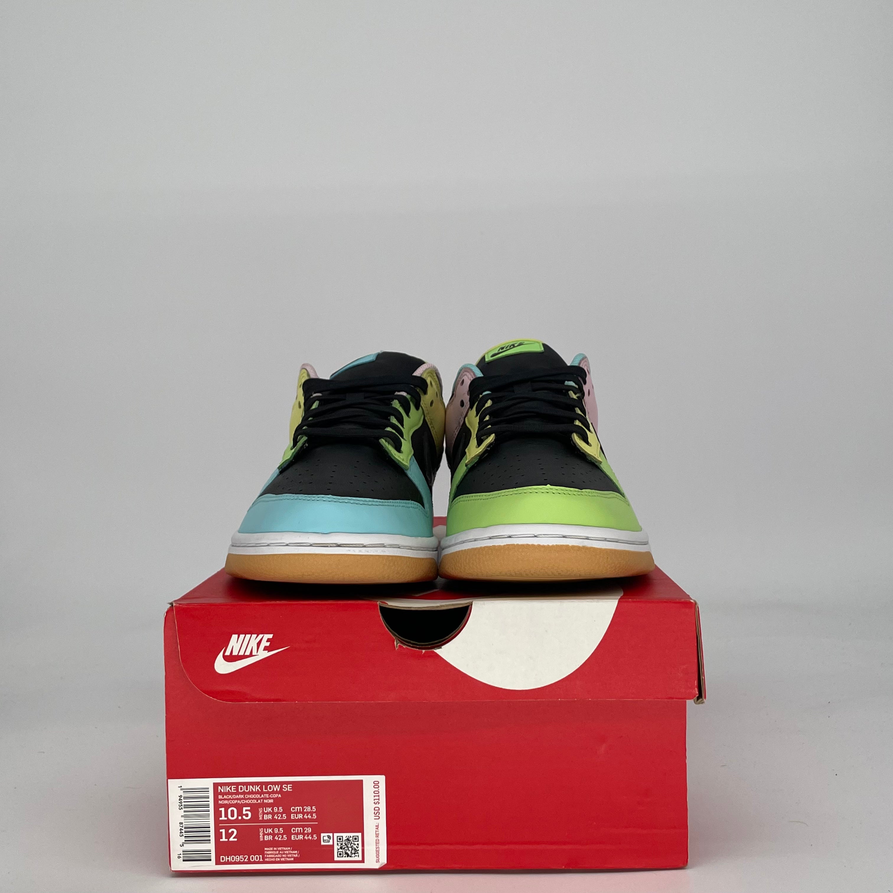 NIKE DUNK LOW FREE 99 BLACK DH0952-001 SIZE 10.5/12W