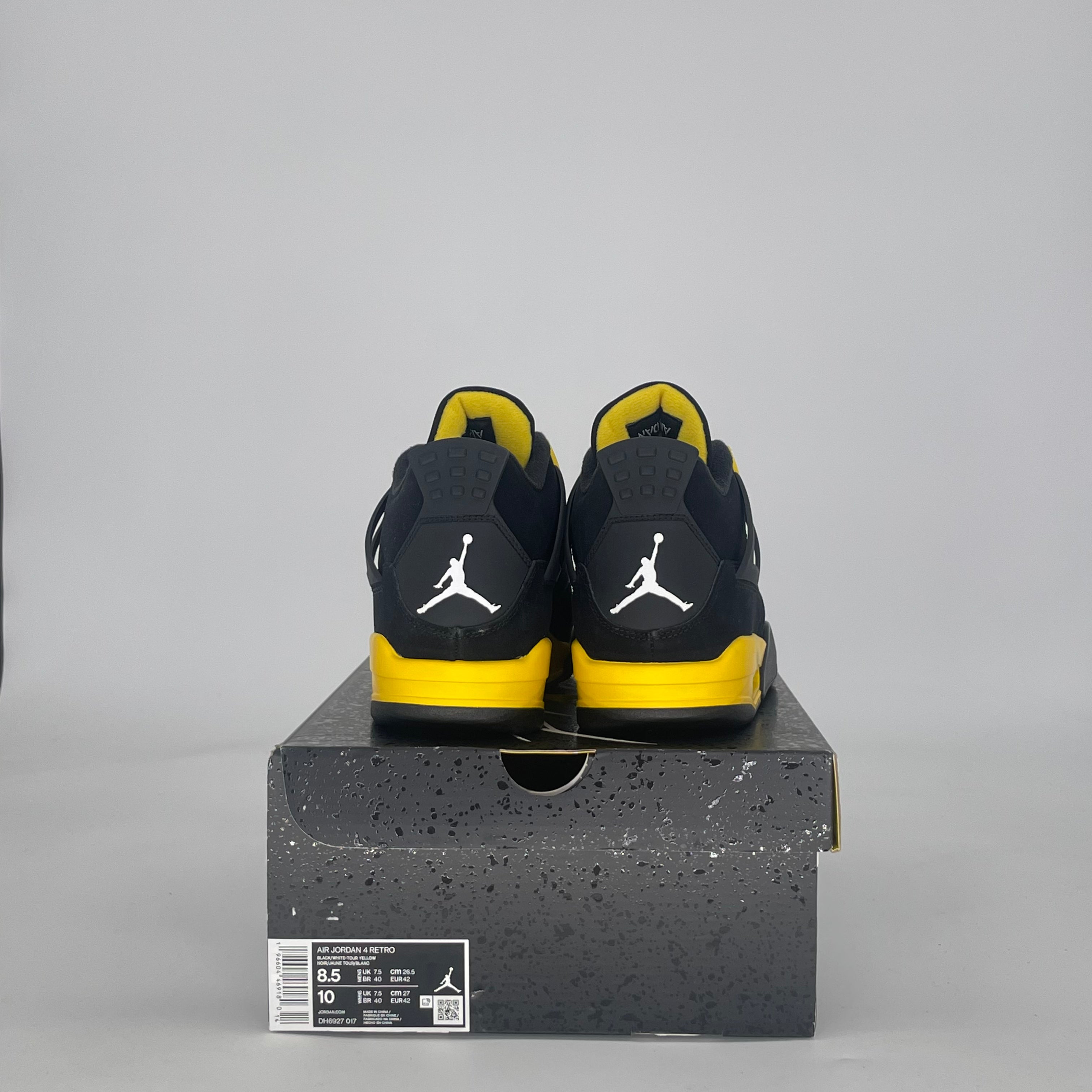 AIR JORDAN 4 THUNDER DH6927-017 SIZE 8.5/10W