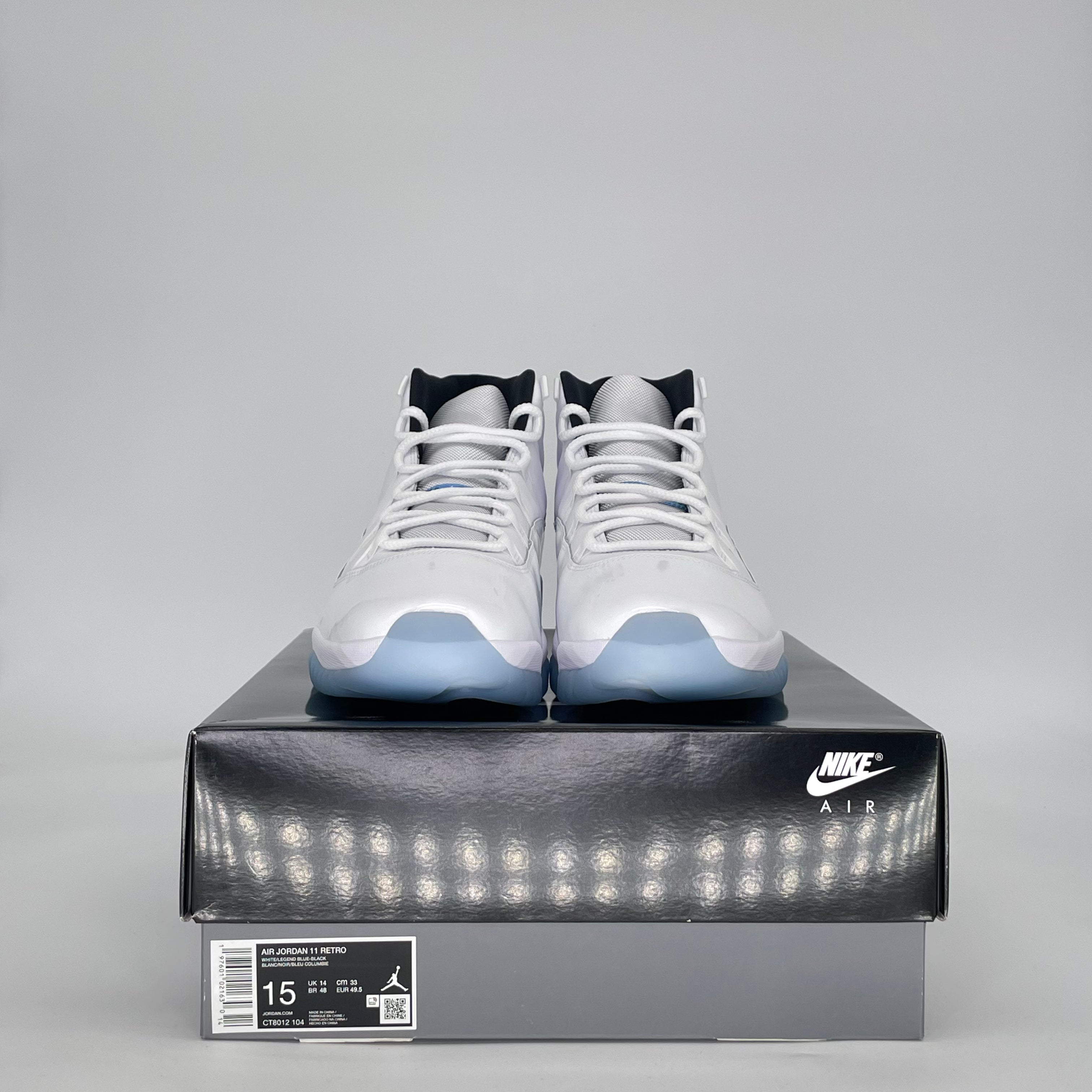 AIR JORDAN 11 LEGEND BLUE (2024) CT8012-104 SIZE 15/16.5W