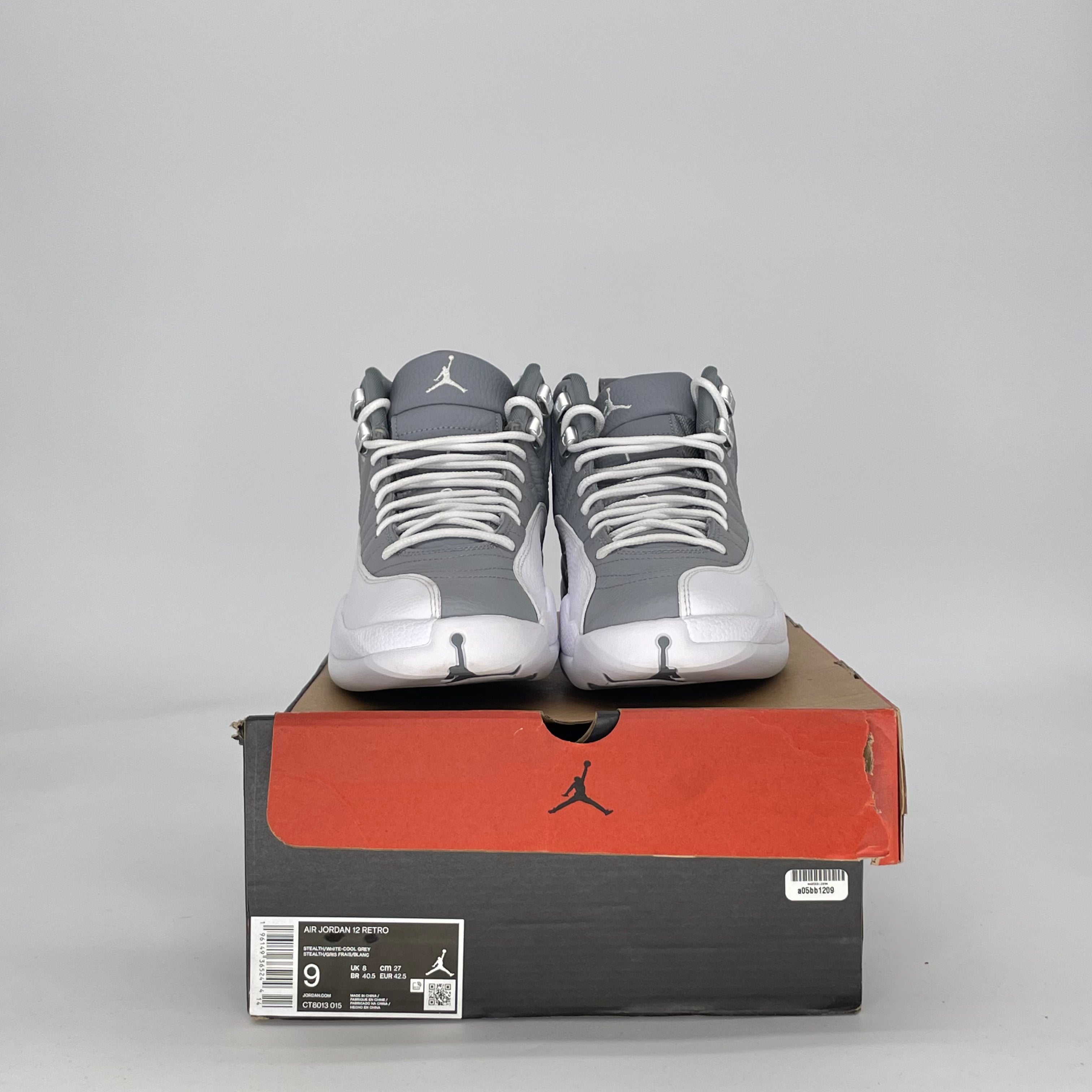 AIR JORDAN 12 STEALTH CT8013-015 SIZE 9/10.5W