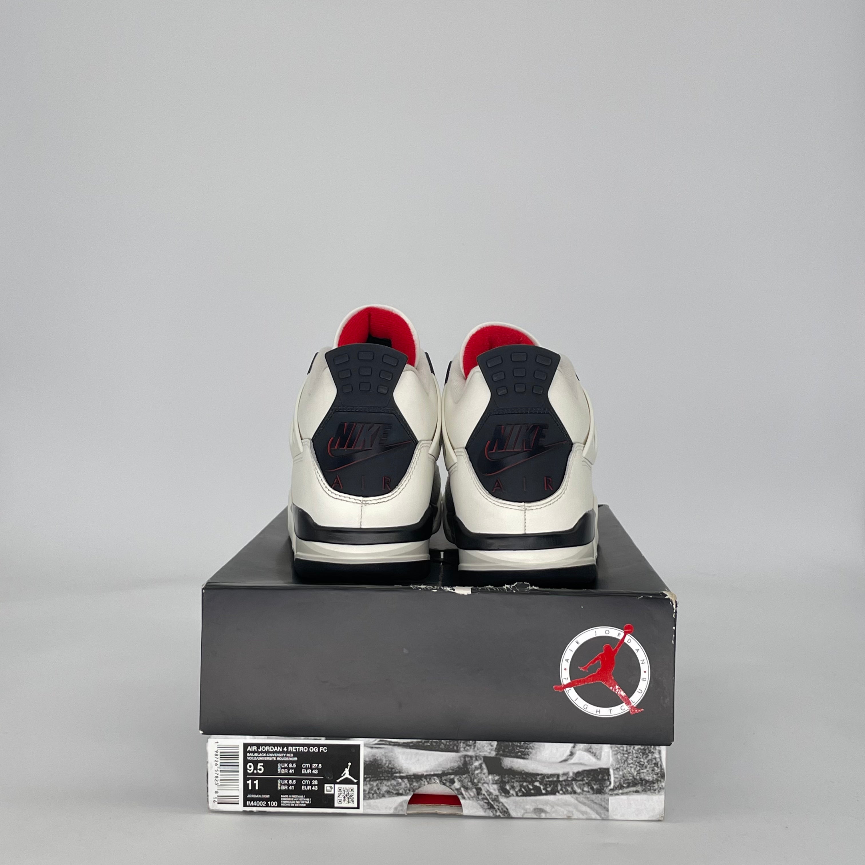 AIR JORDAN 4 FLIGHT CLUB IM4002-100 SIZE 9.5/11W