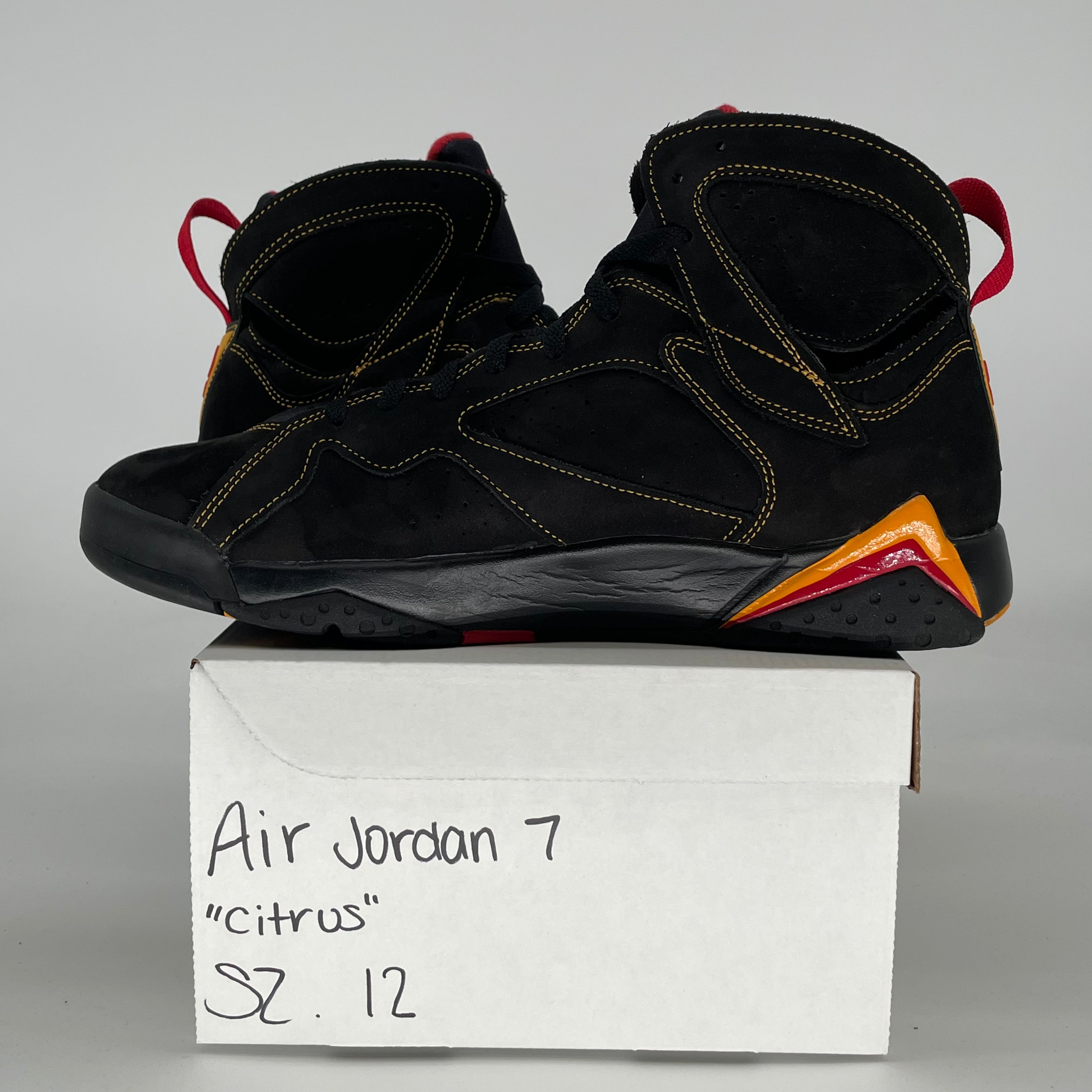 AIR JORDAN 7 CITRUS CU9307-081 SIZE 12/13.5W