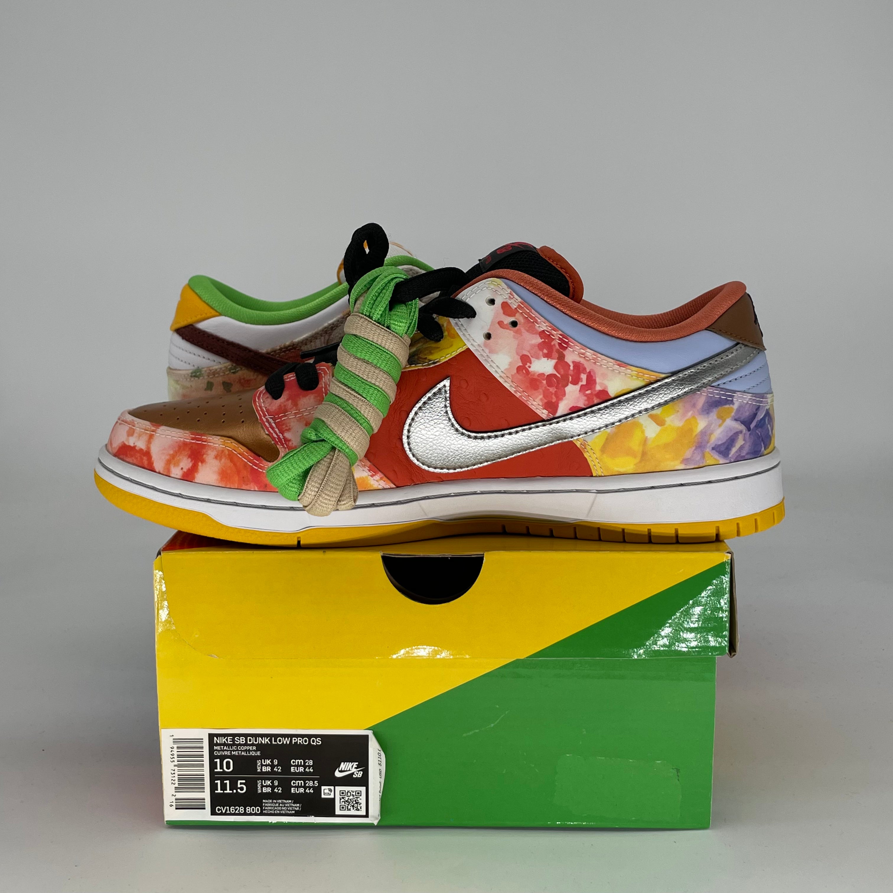 NIKE SB DUNK LOW STREET HAWKER CV1628-800 SIZE 10/11.5W