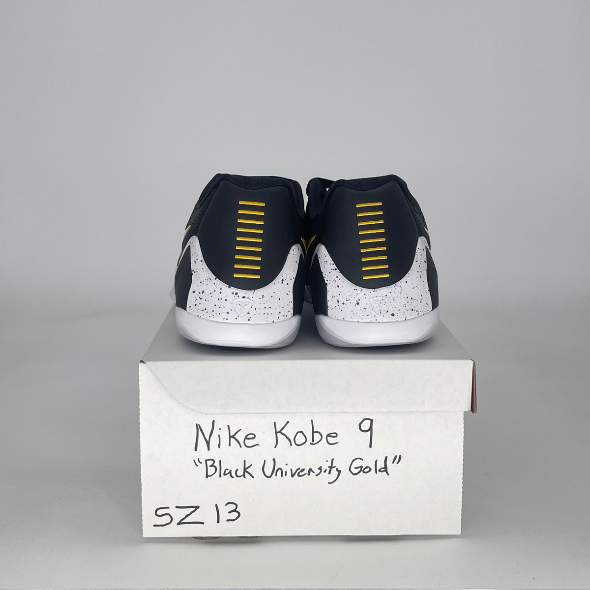 Nike Kobe 9 EM Low Protro TB Black University Gold