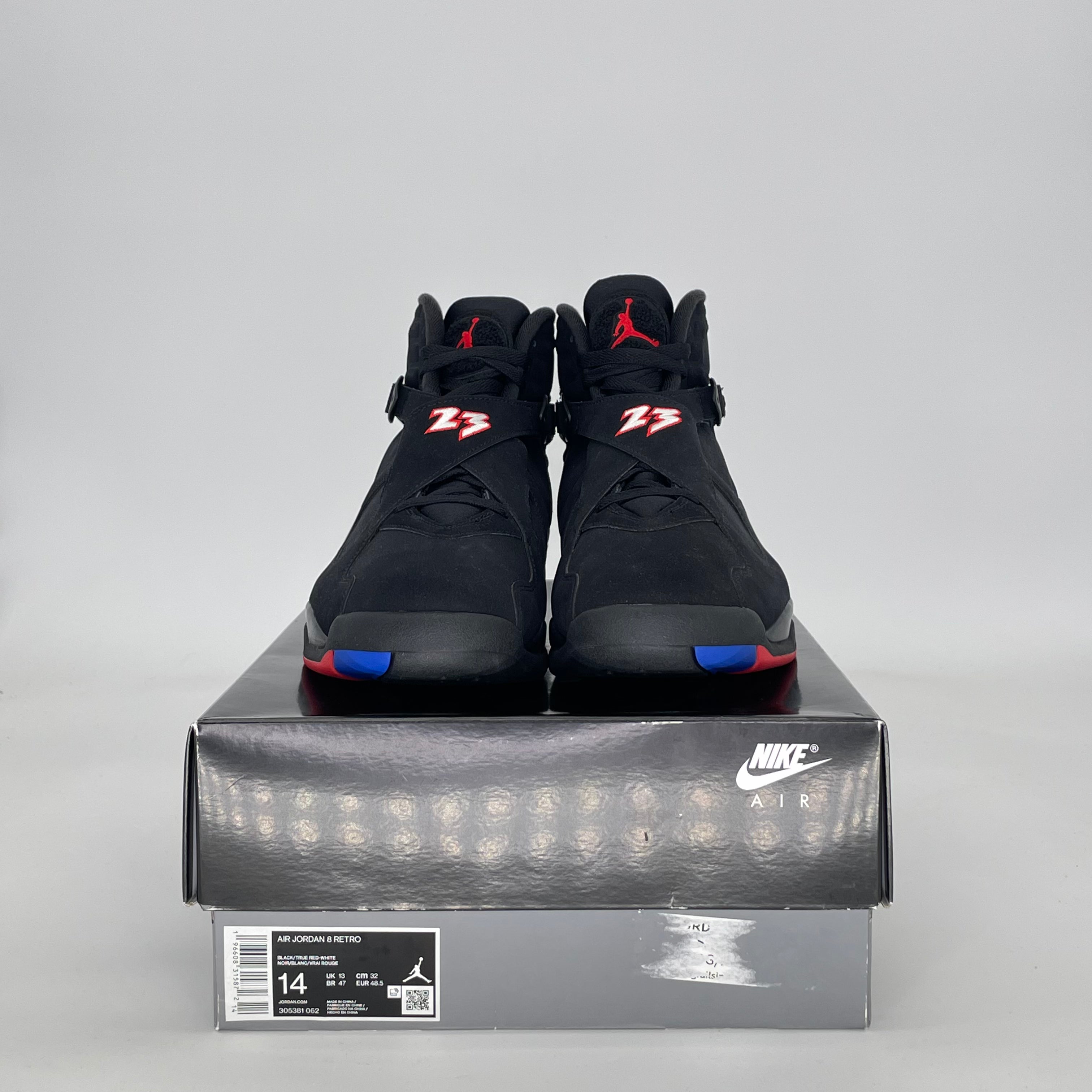 AIR JORDAN 8 PLAYOFFS 305381-062 SIZE 14/15.5W