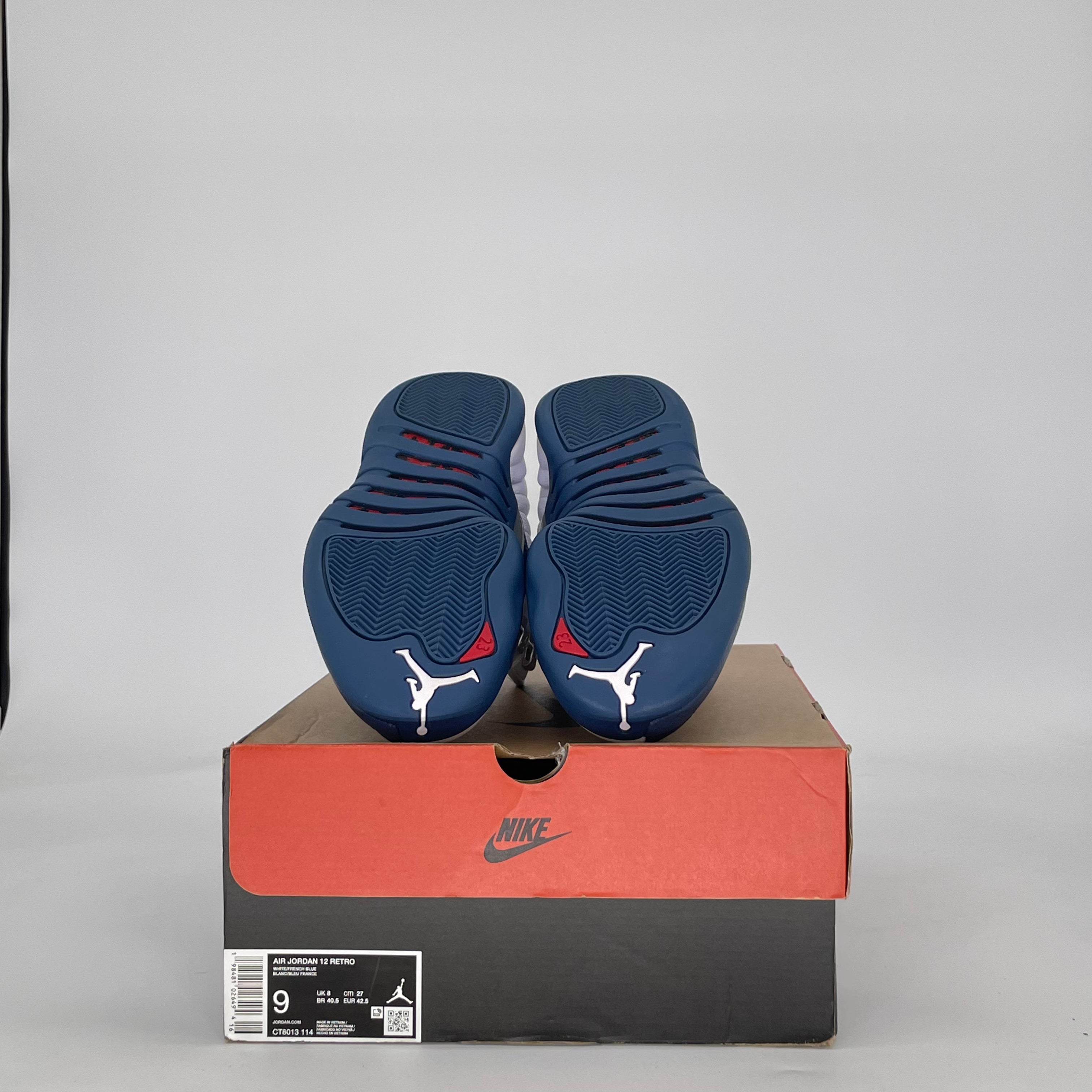 AIR JORDAN 12 FRENCH BLUE CT8013-114 SIZE 9/10.5W