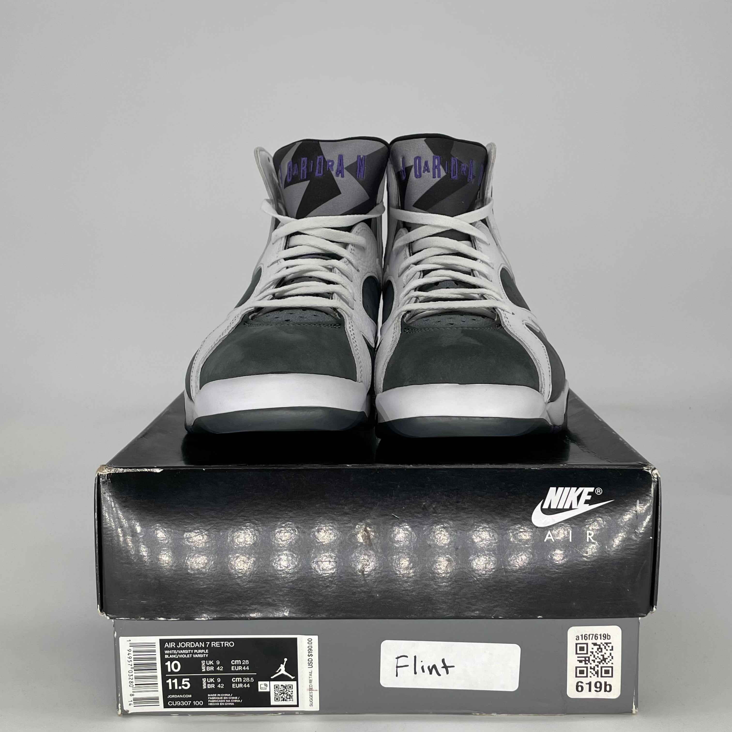 AIR JORDAN 7 FLINT CU9307-100 SIZE 10/11.5W