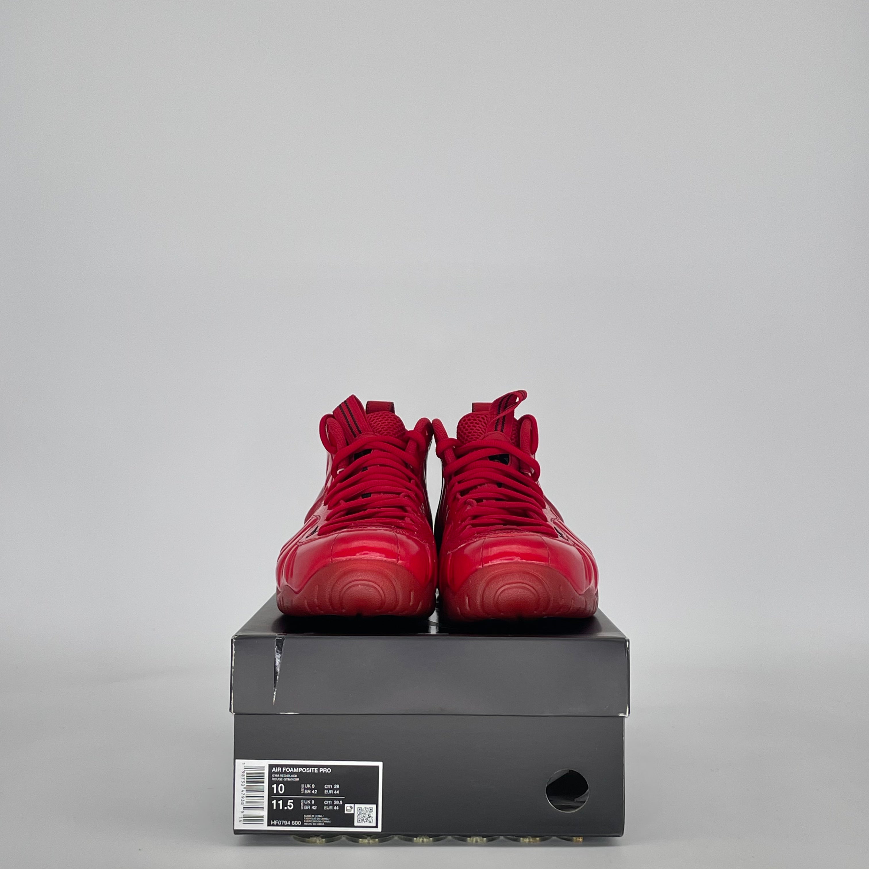 NIKE AIR FOAMPOSITE PRO RED OCTOBER HF0794-600 SIZE 10/11.5W