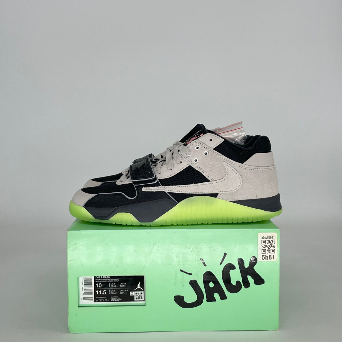 Jordan Jumpman Jack TR Travis Scott x Chase B Black Night Silver